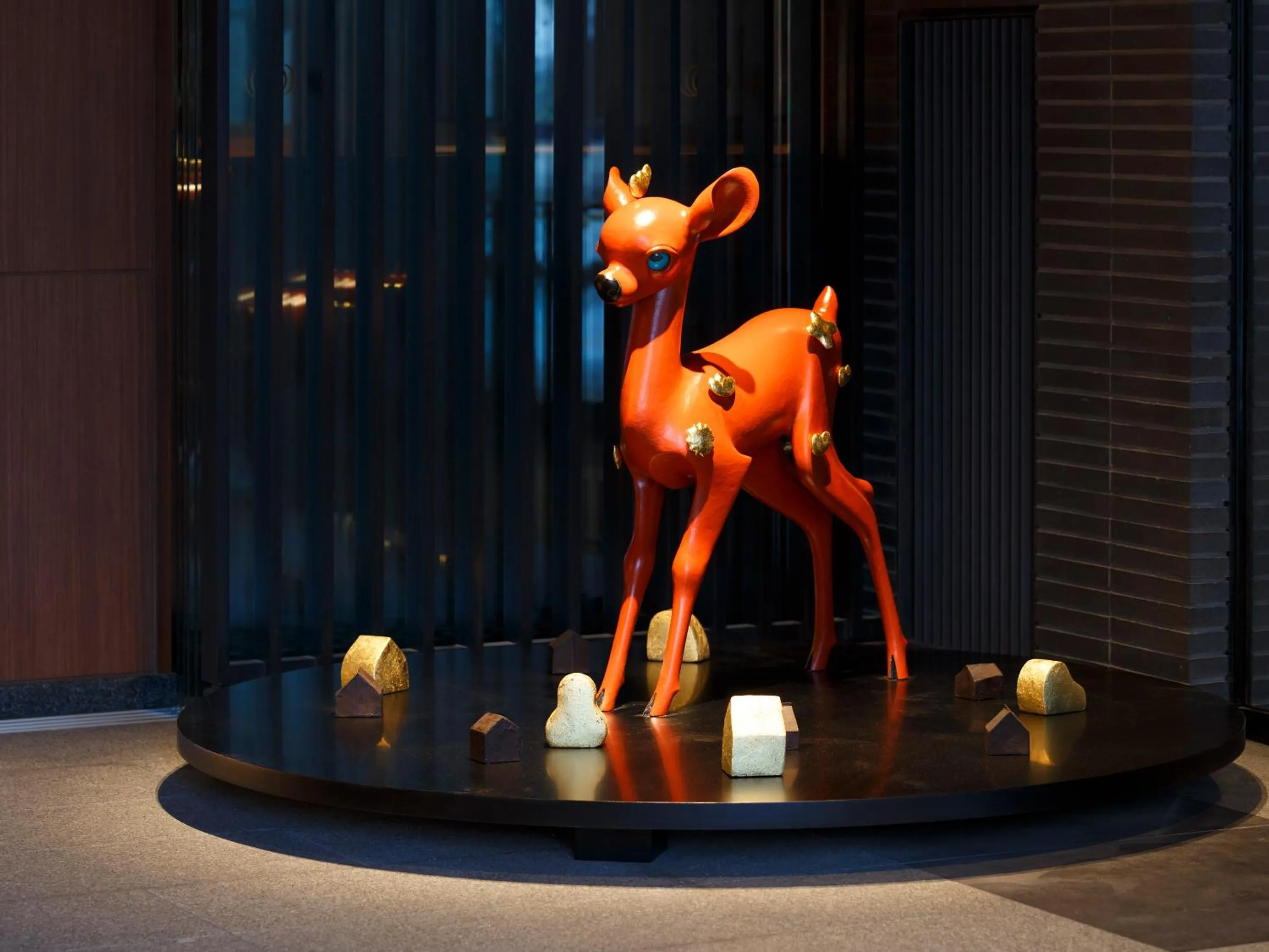 Decorative detail in Mitsui Garden Hotel Kanazawa