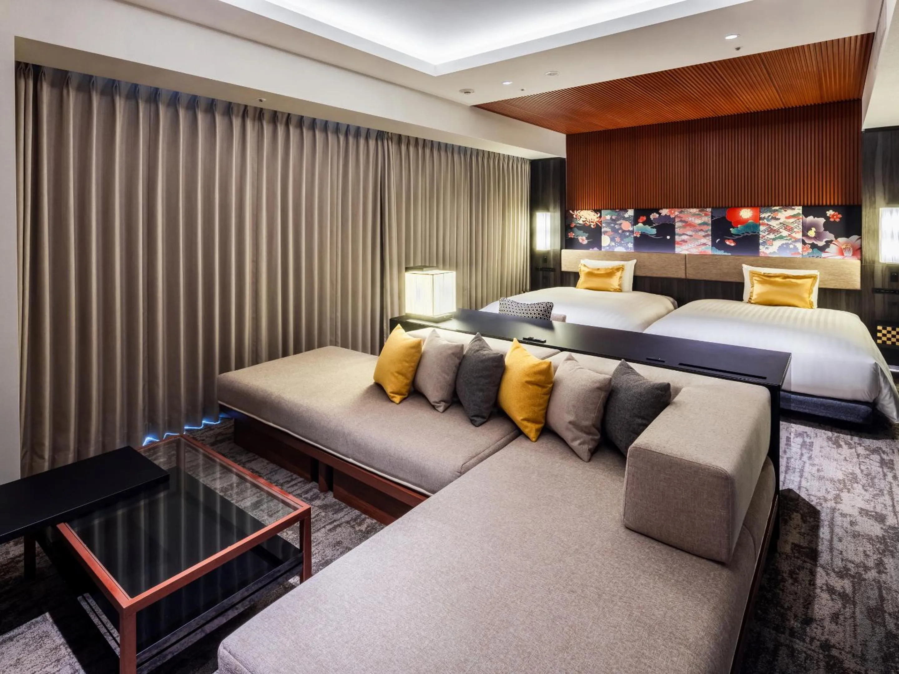 Photo of the whole room, Bed in Mitsui Garden Hotel Kanazawa