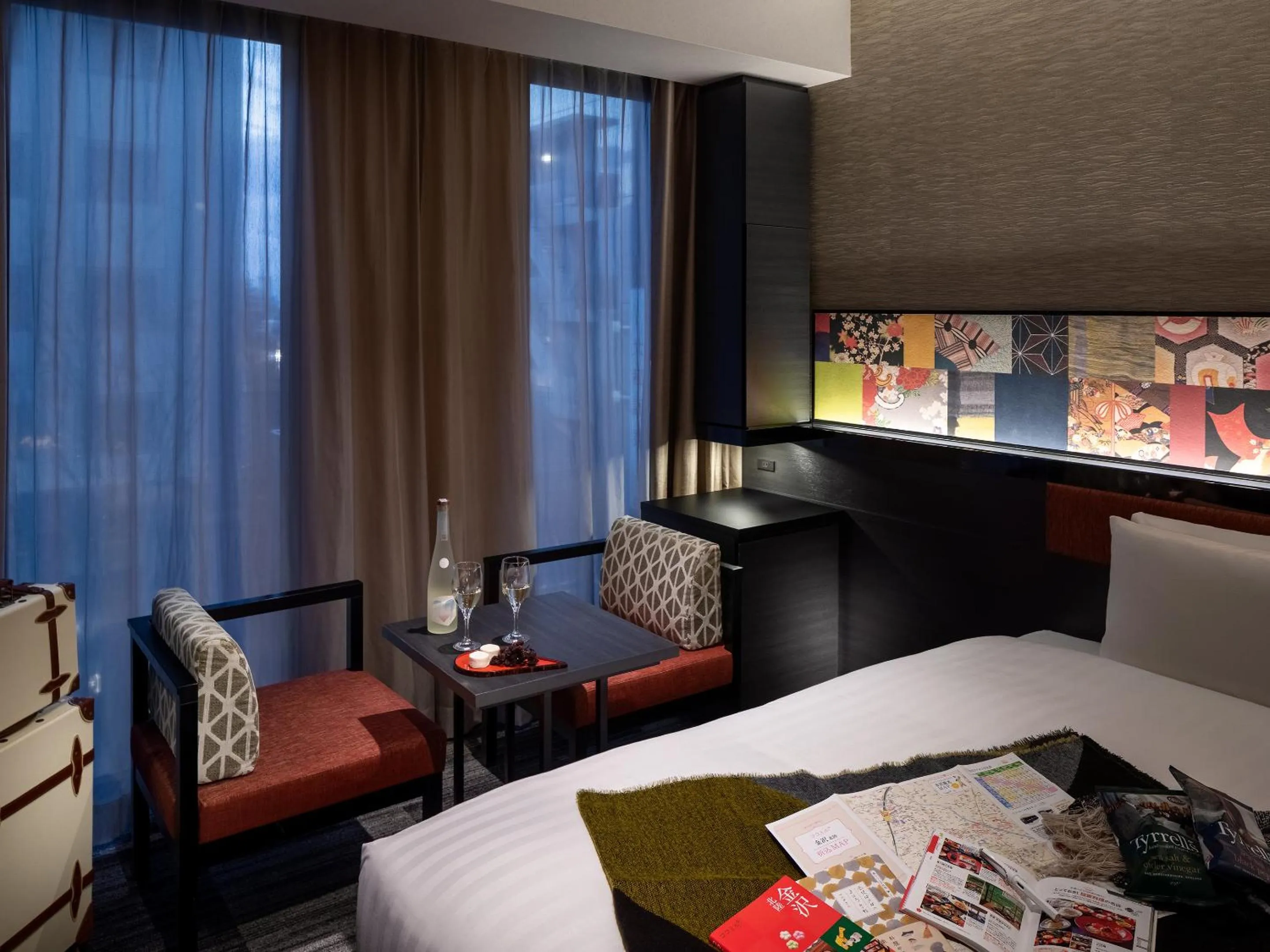 Photo of the whole room, Bed in Mitsui Garden Hotel Kanazawa