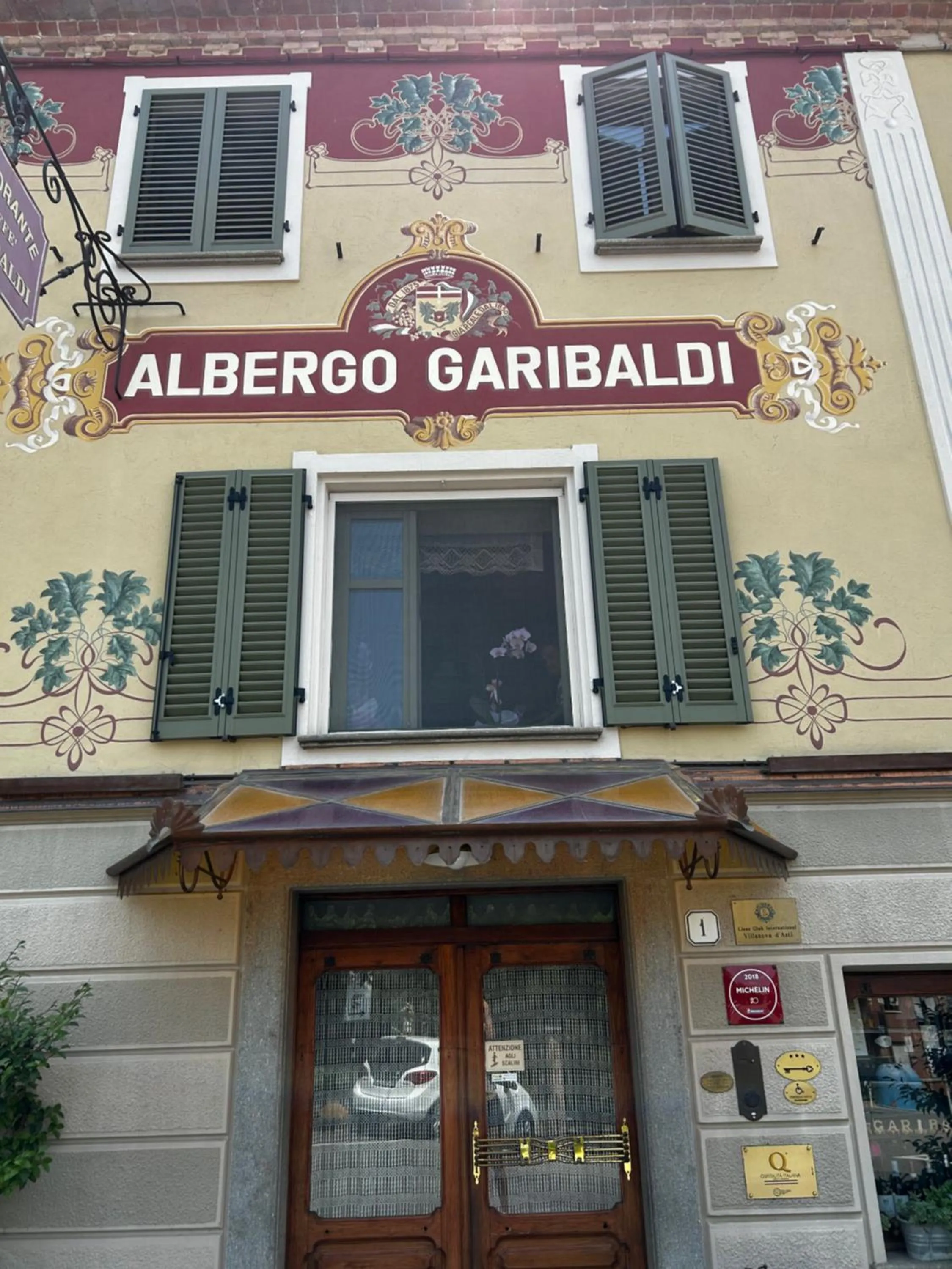 Property building in Albergo Ristorante Garibaldi