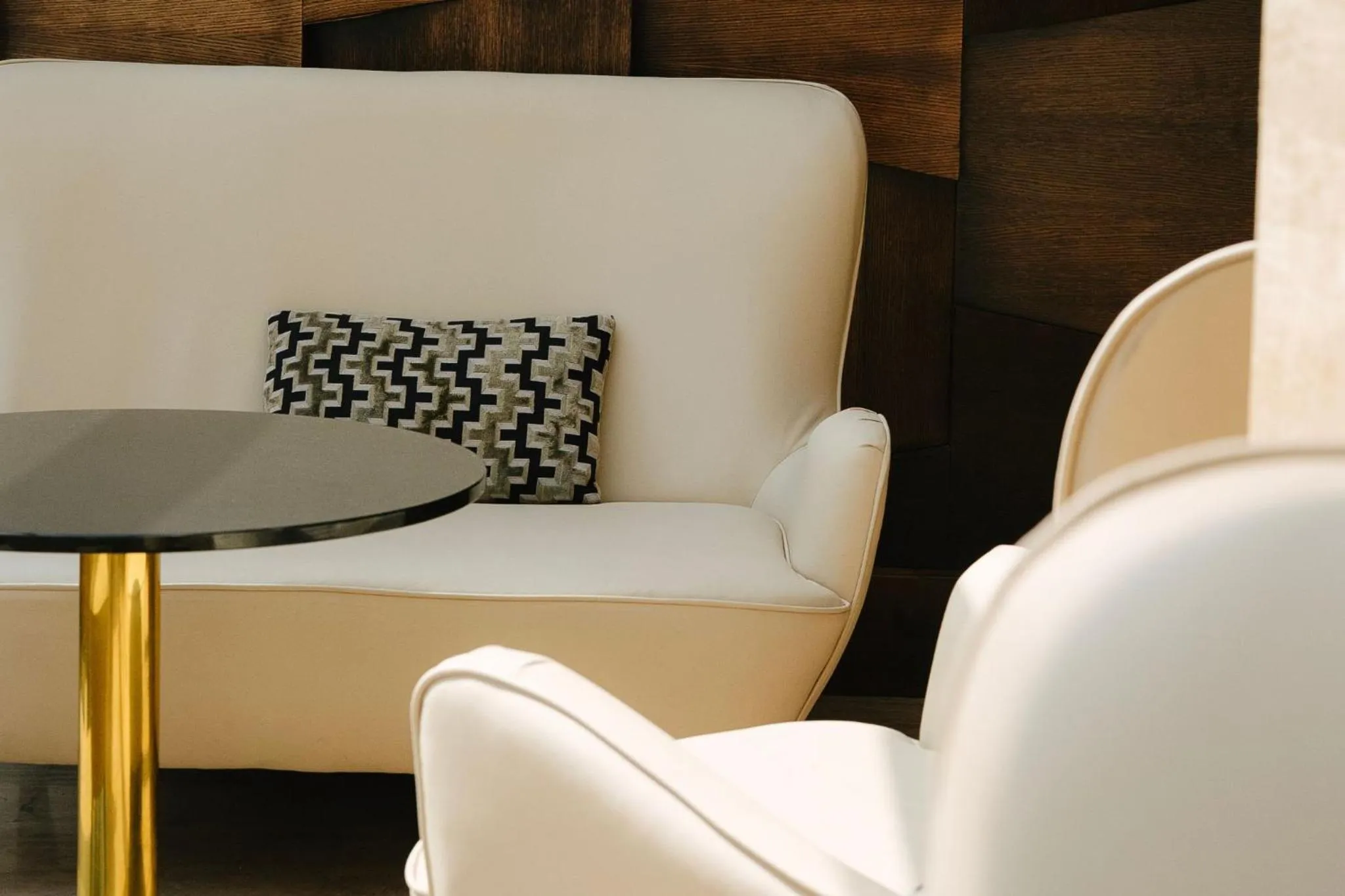 Lobby or reception in Metropol Palace, Belgrade