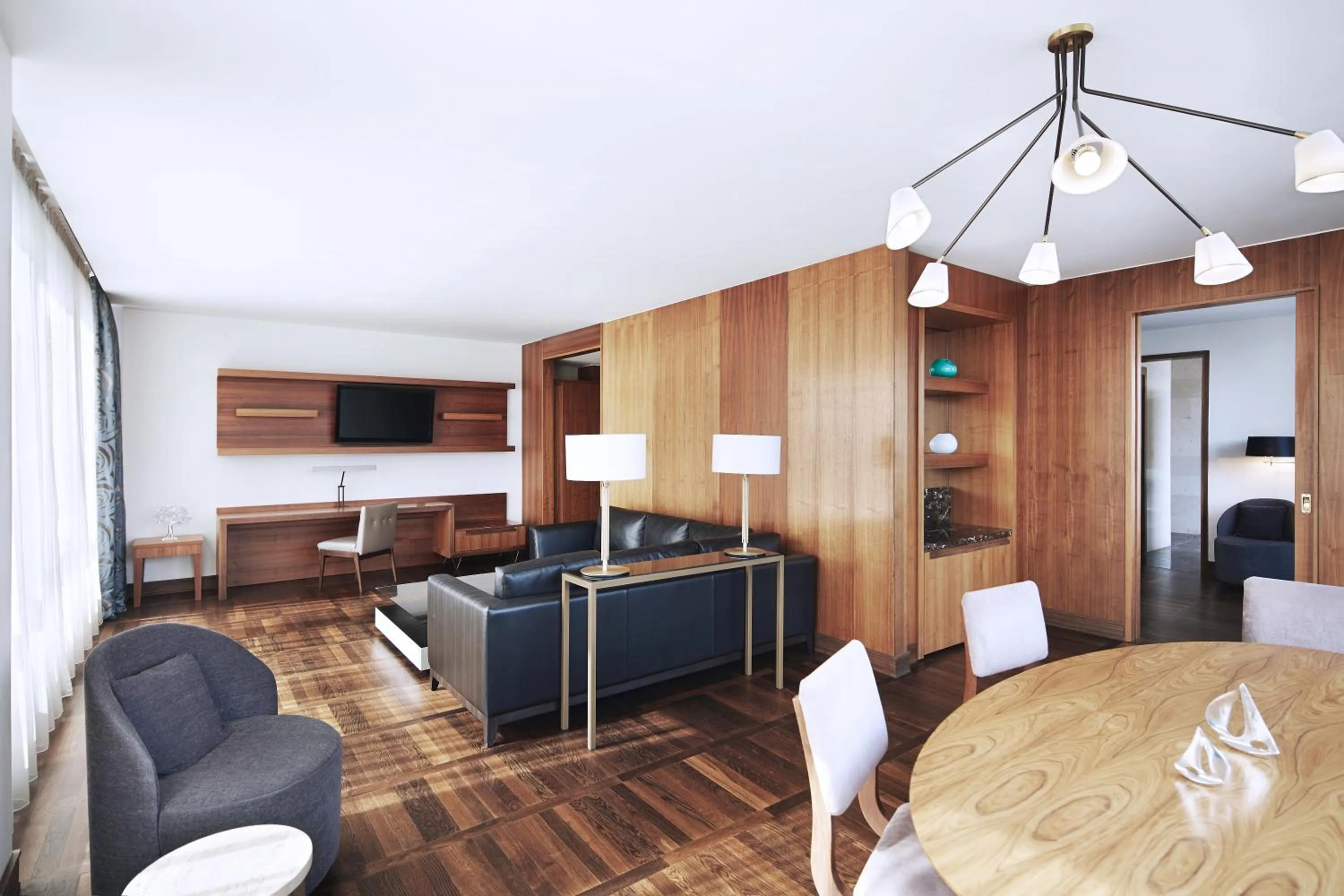 Living room in Metropol Palace, Belgrade