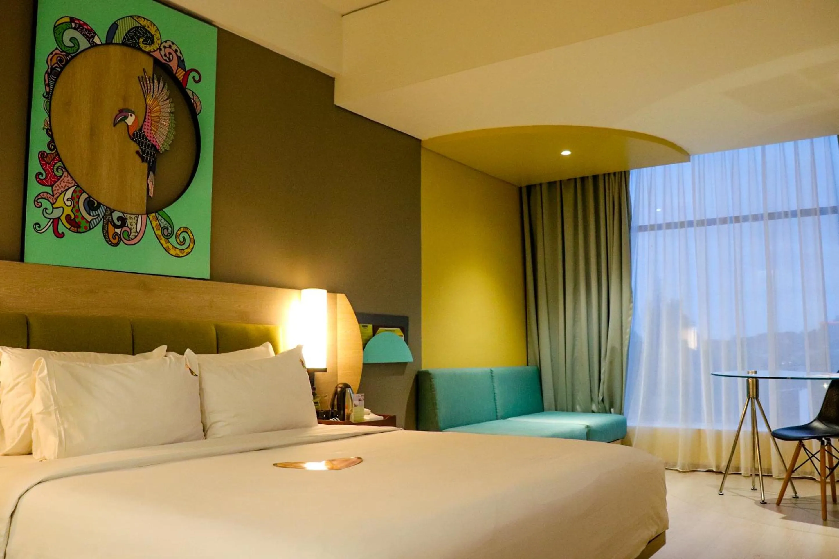 Bedroom, Bed in MaxOneHotels @Balikpapan