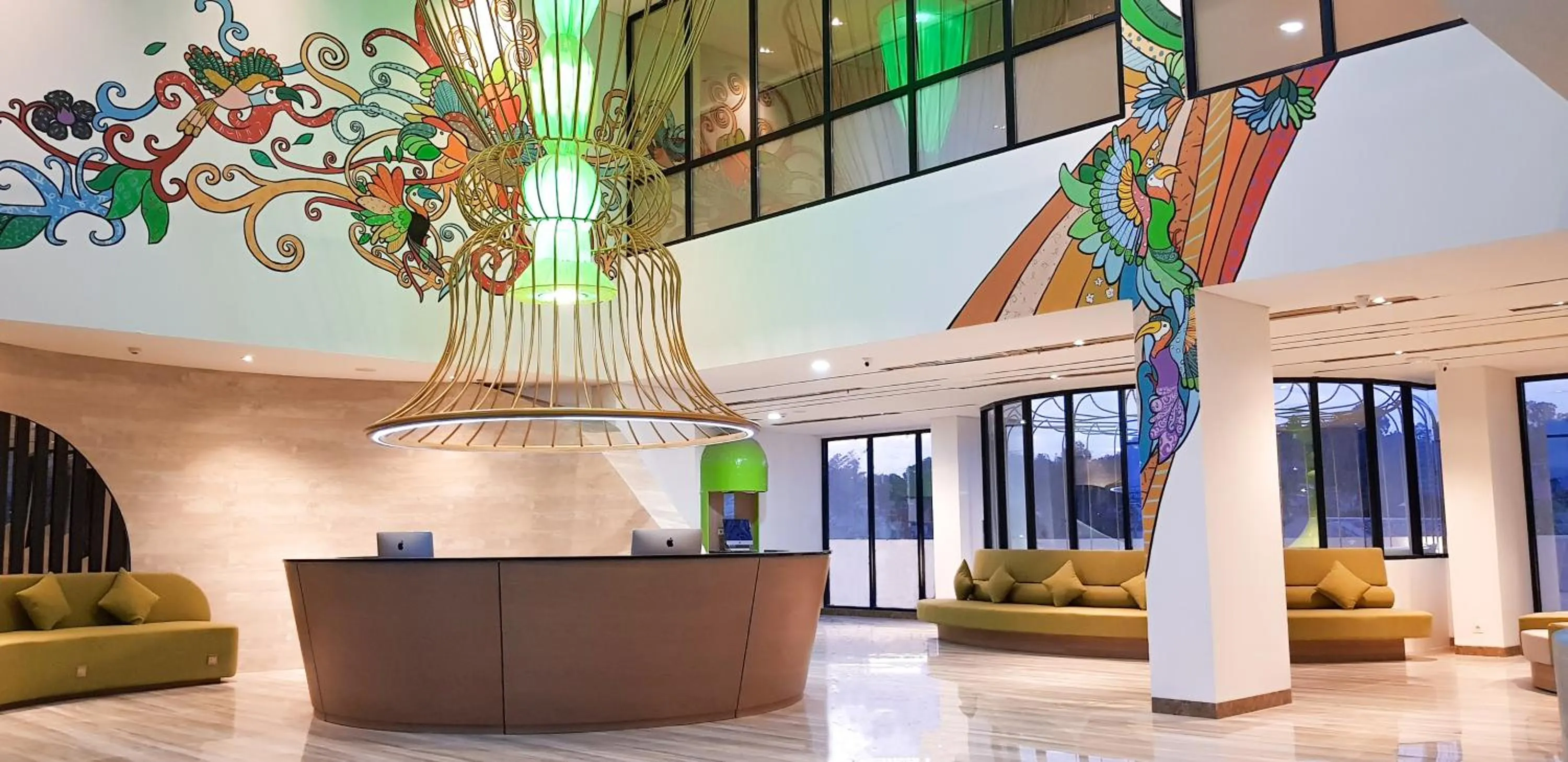 Lobby or reception in MaxOneHotels @Balikpapan