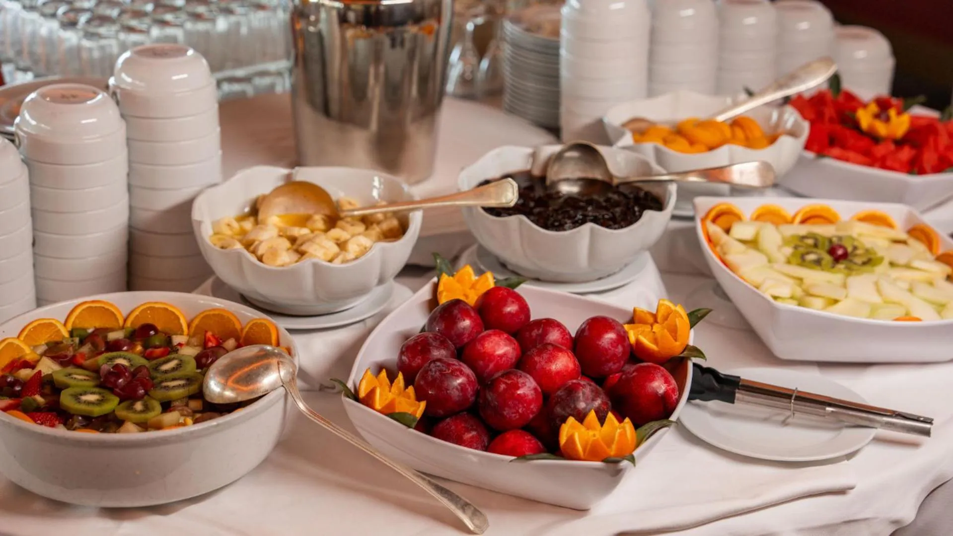 Continental breakfast in Algarve Casino Hotel