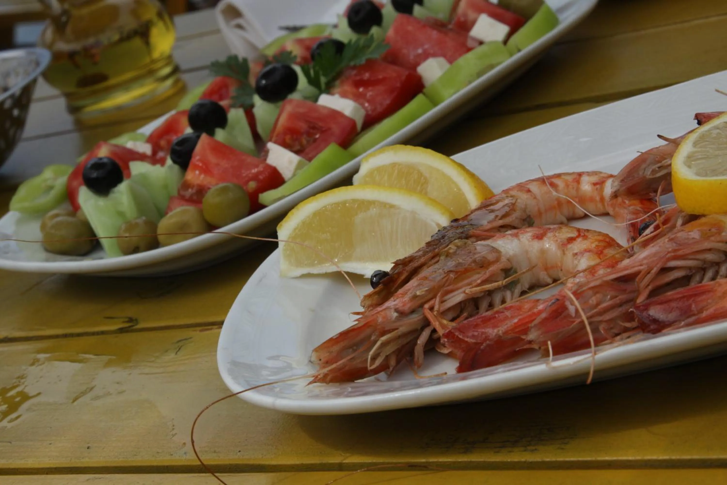 Food and drinks in FKK Ada Bojana