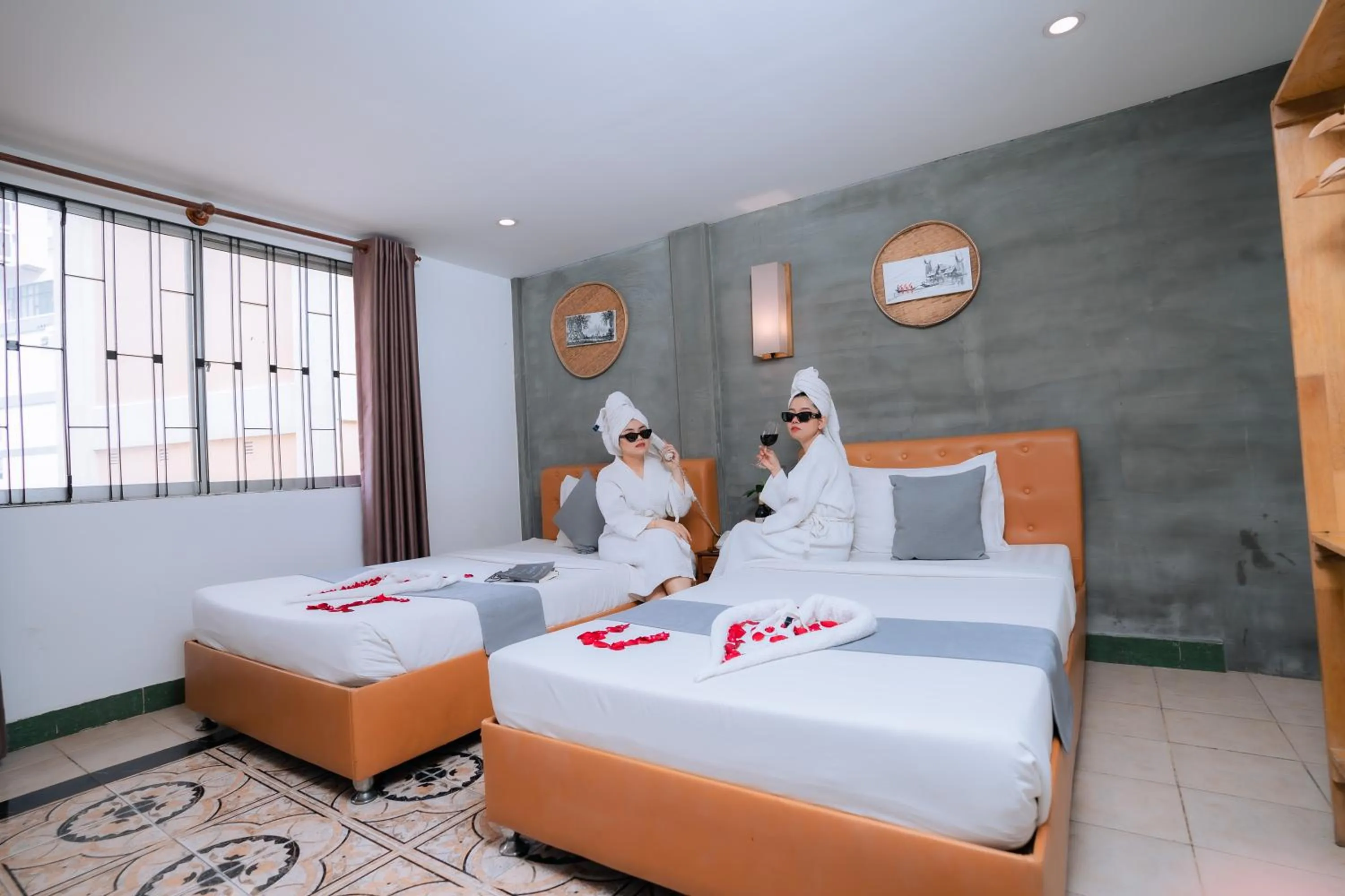 Bed in Grand Elevation Hotel