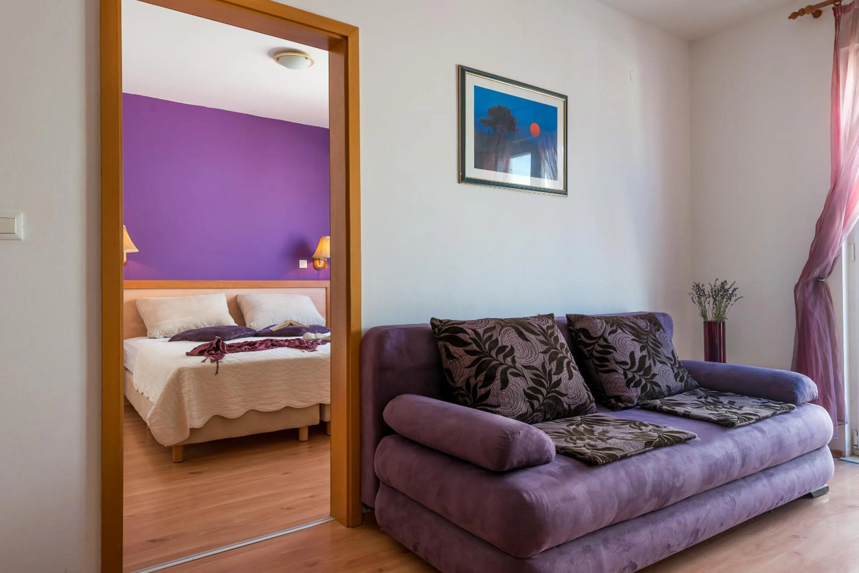 Living room in Apartments Dubrovnik Lapad