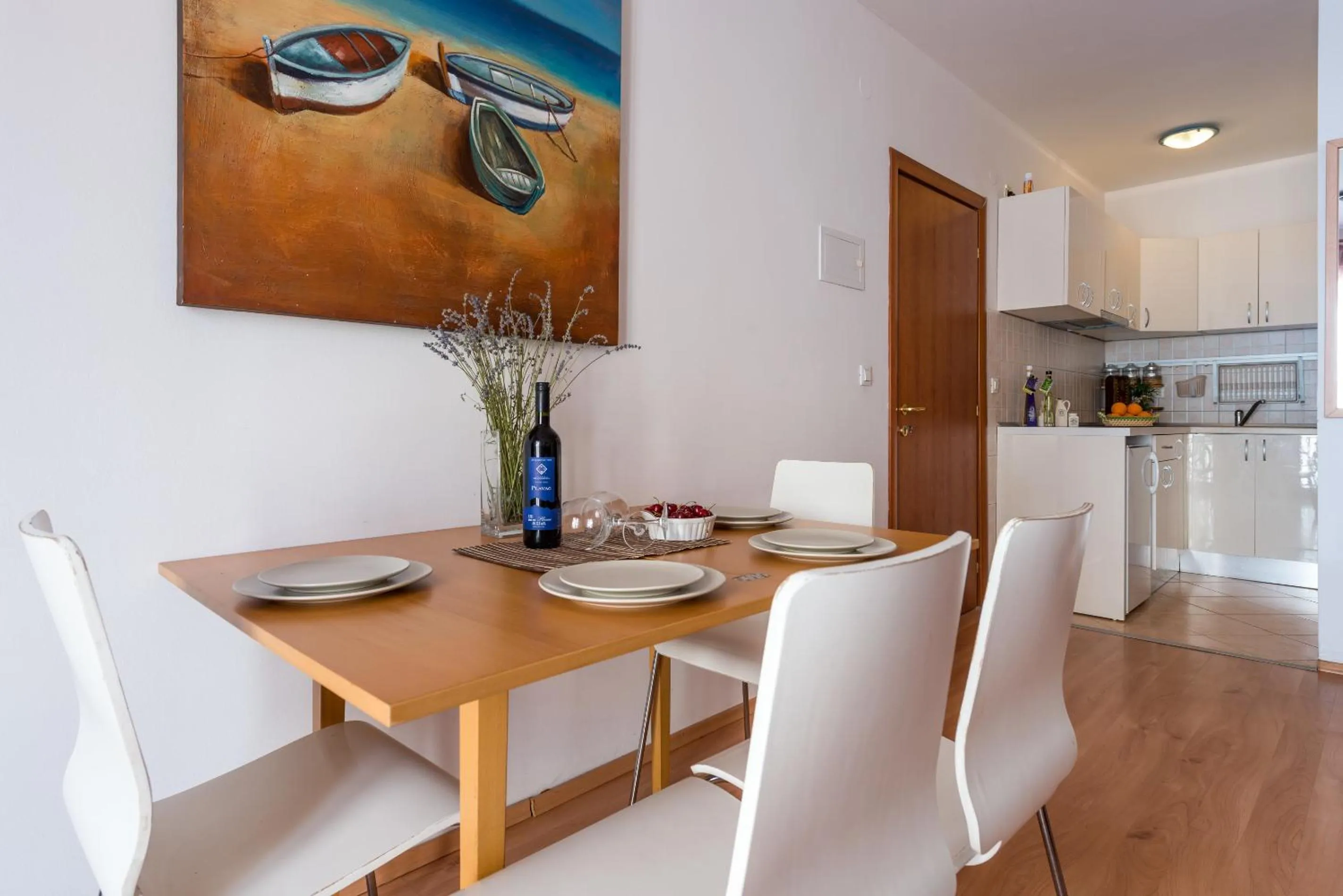 Dining area in Apartments Dubrovnik Lapad