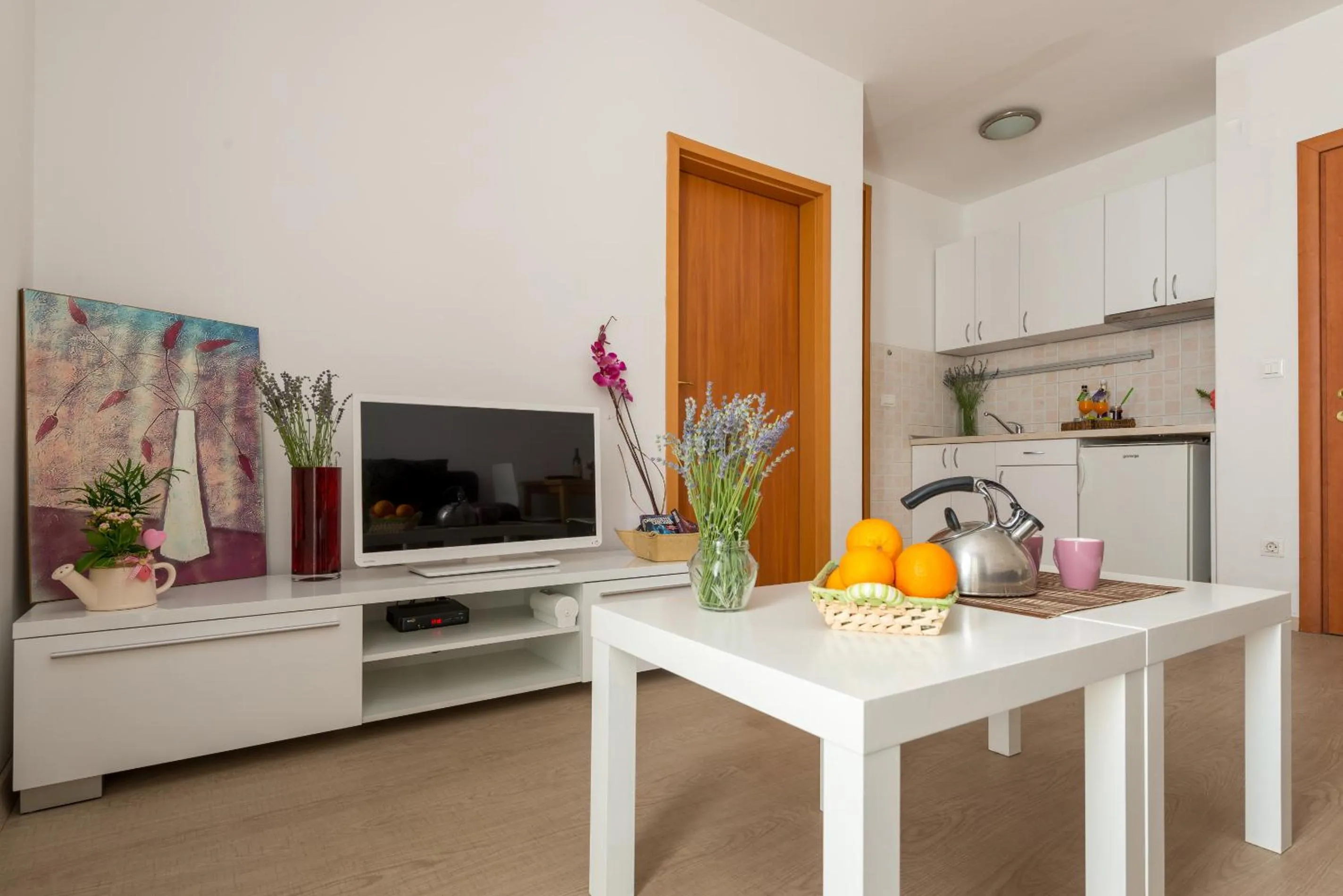 Kitchen or kitchenette in Apartments Dubrovnik Lapad