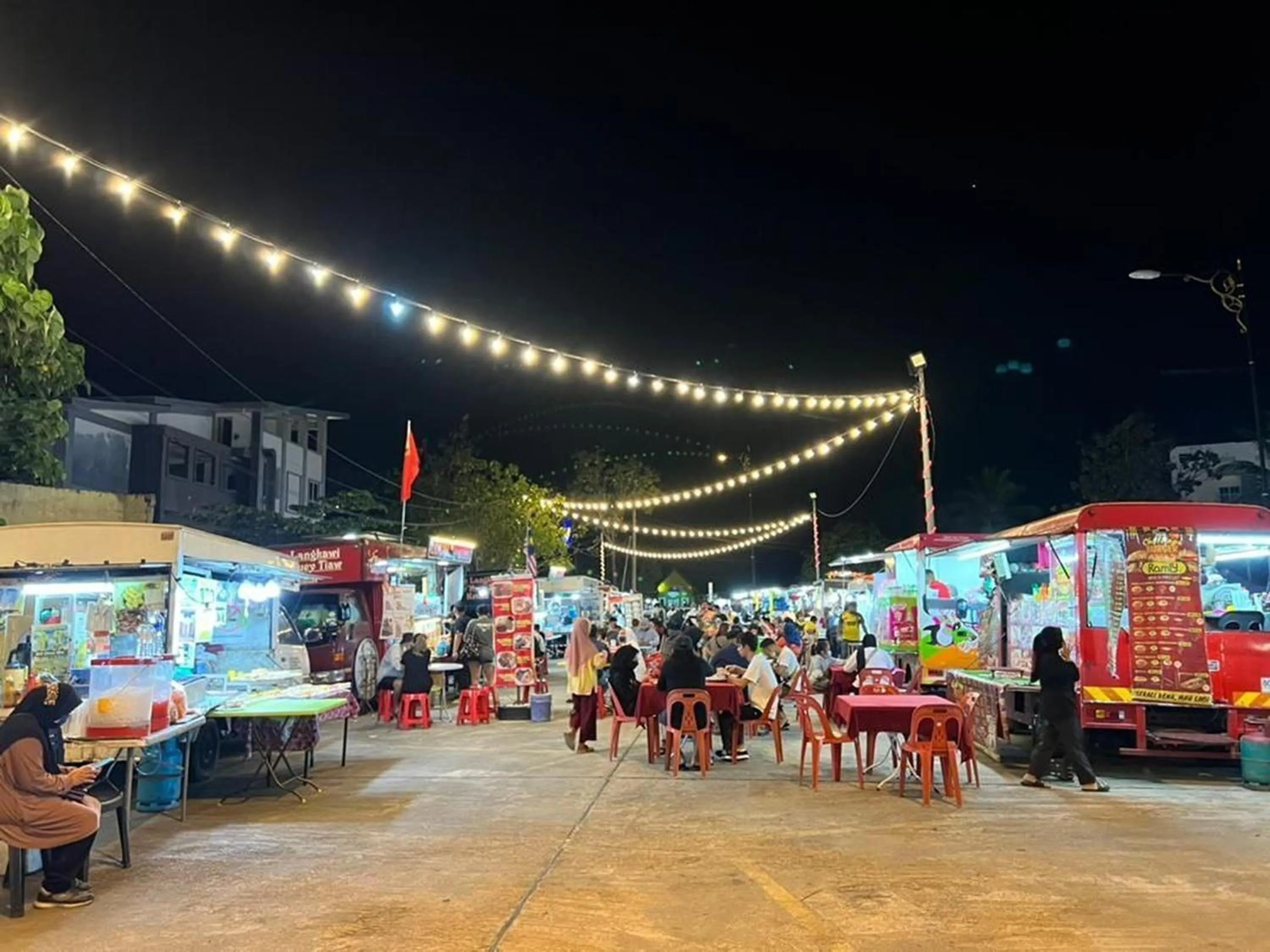 Area and facilities in Langkawi Tok Jah Guest House Pantai Cenang