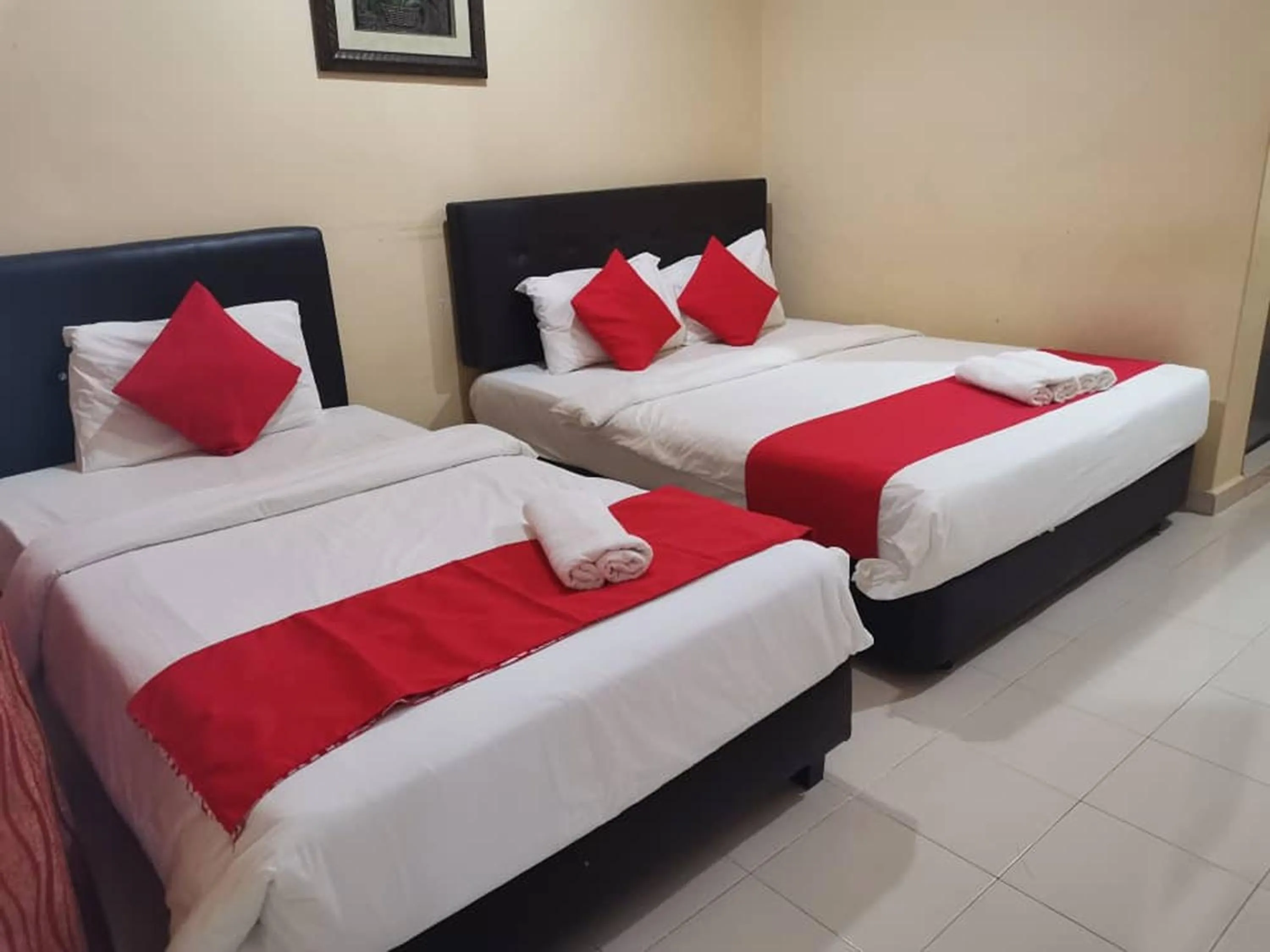 Bed in Langkawi Tok Jah Guest House Pantai Cenang