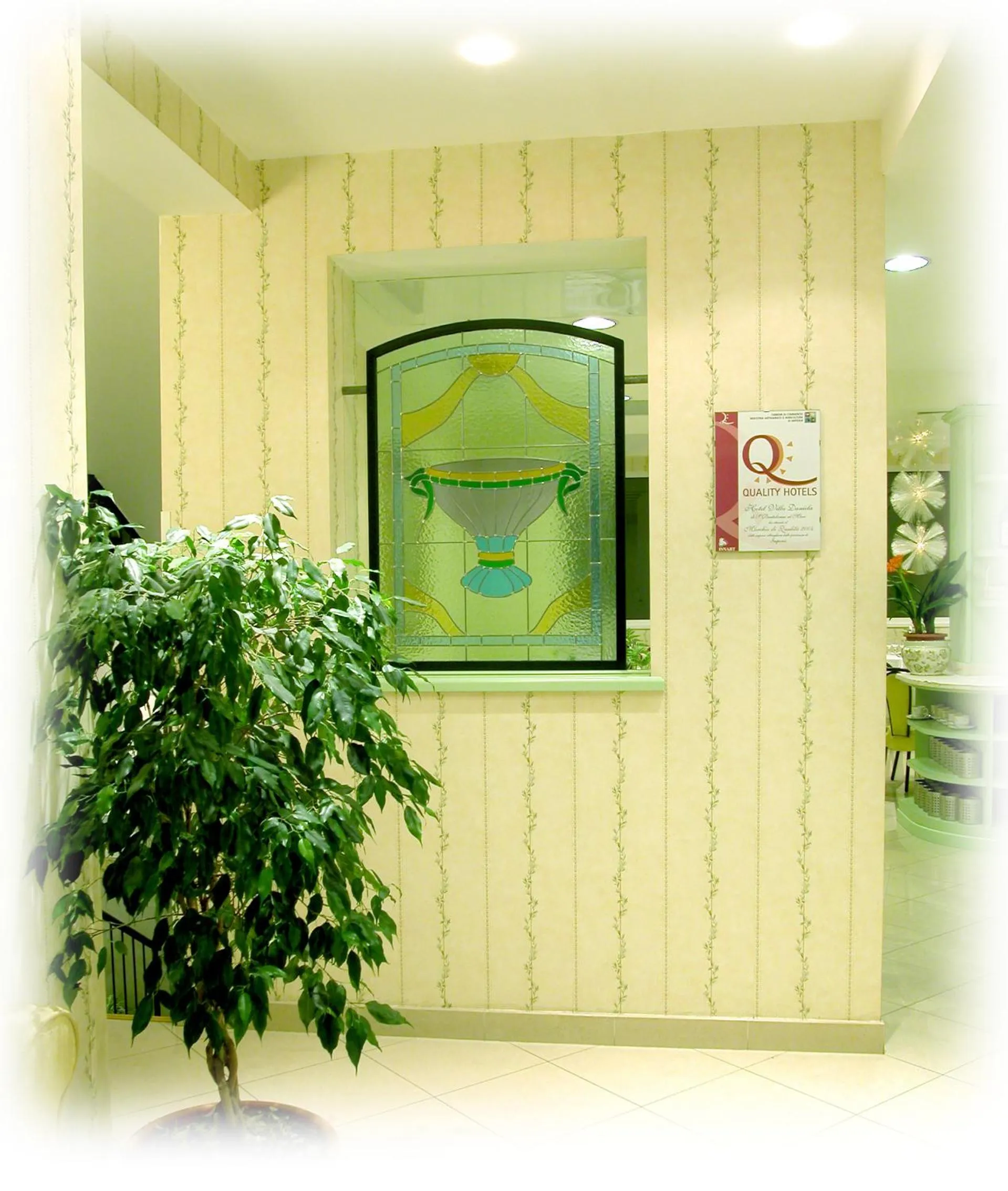 Decorative detail in New Automatic Villa Daniela