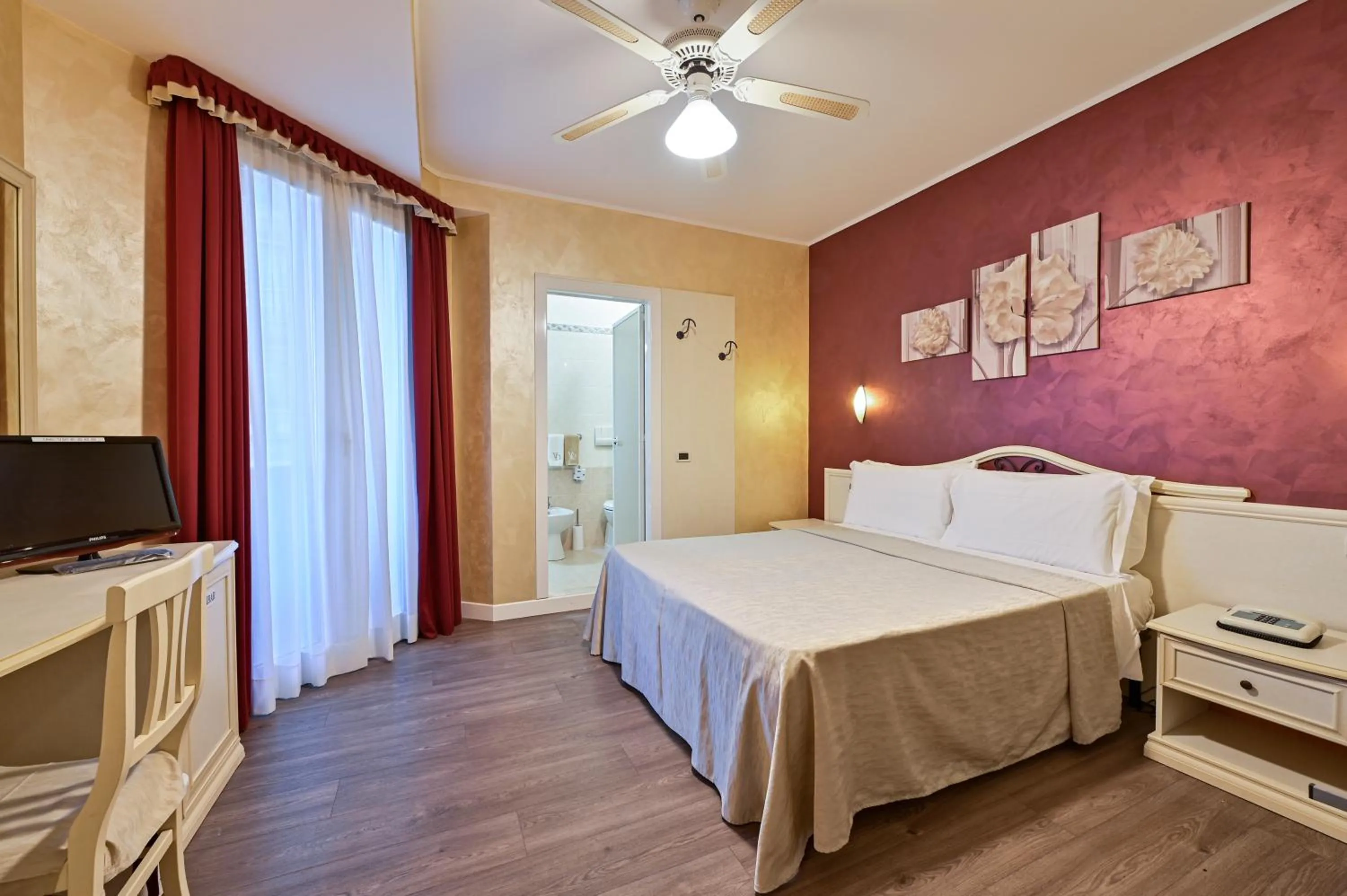 Bed in New Automatic Villa Daniela