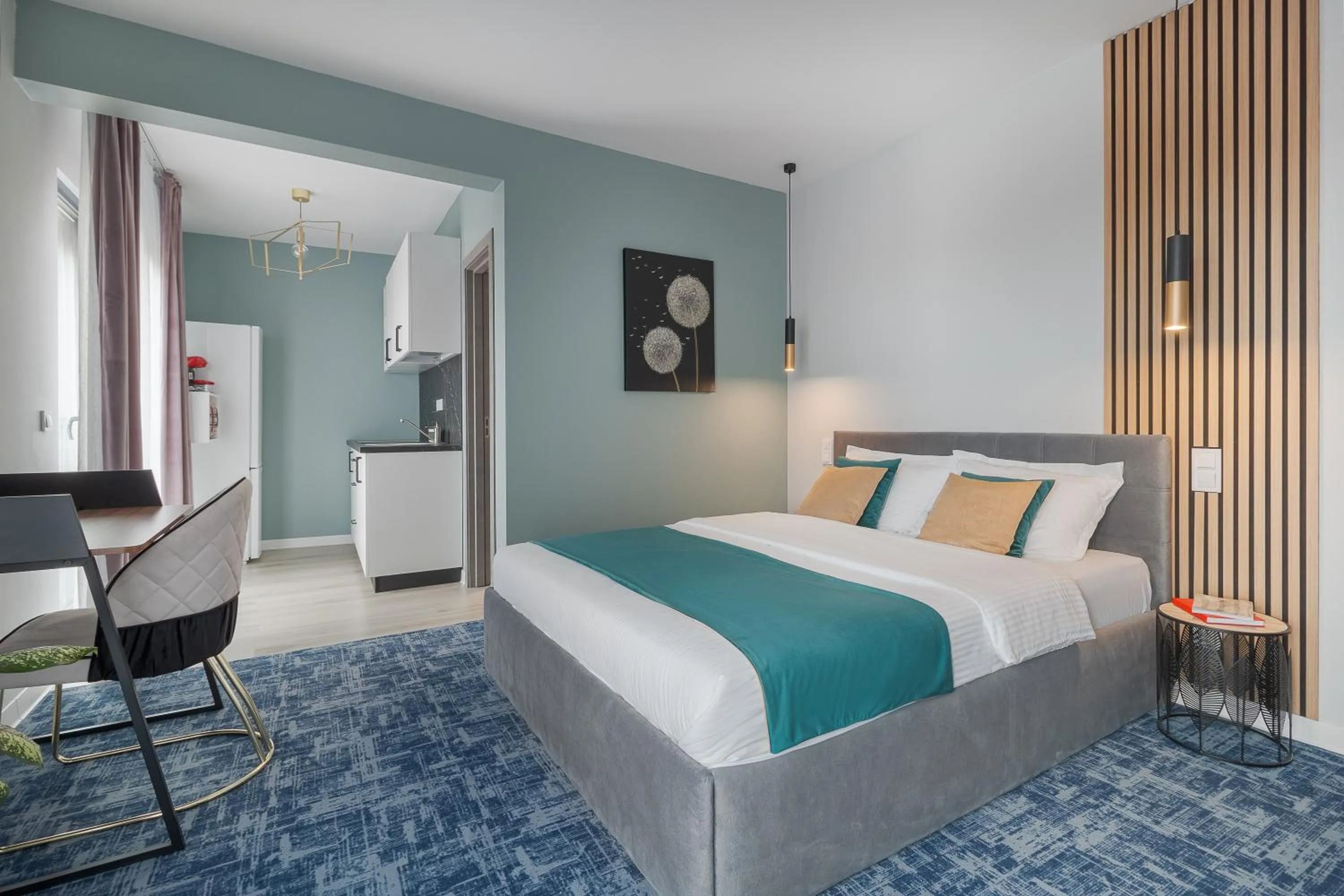 Bed in Aparthotel Aria Boutique