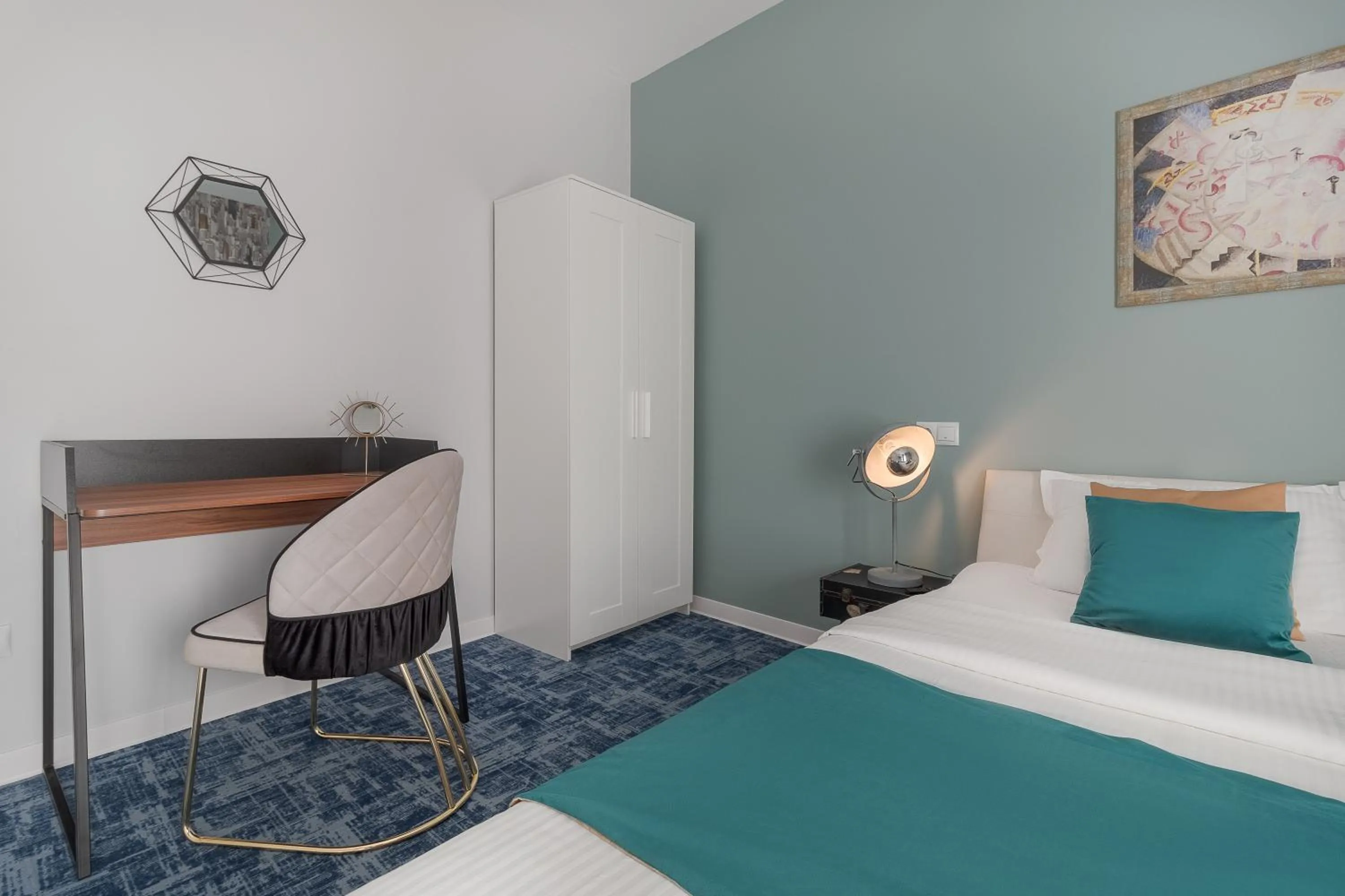 Bed in Aparthotel Aria Boutique