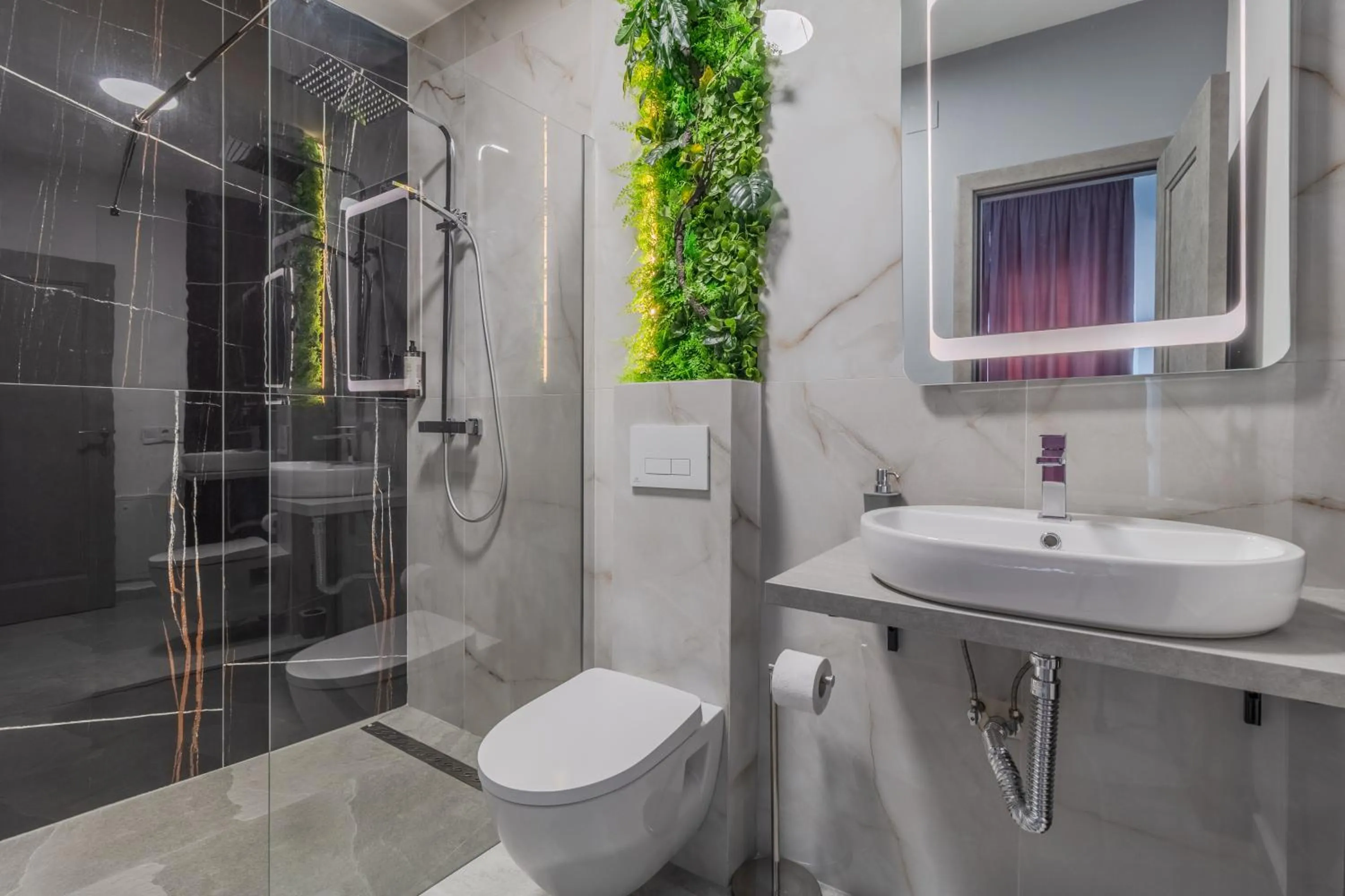 Shower in Aparthotel Aria Boutique