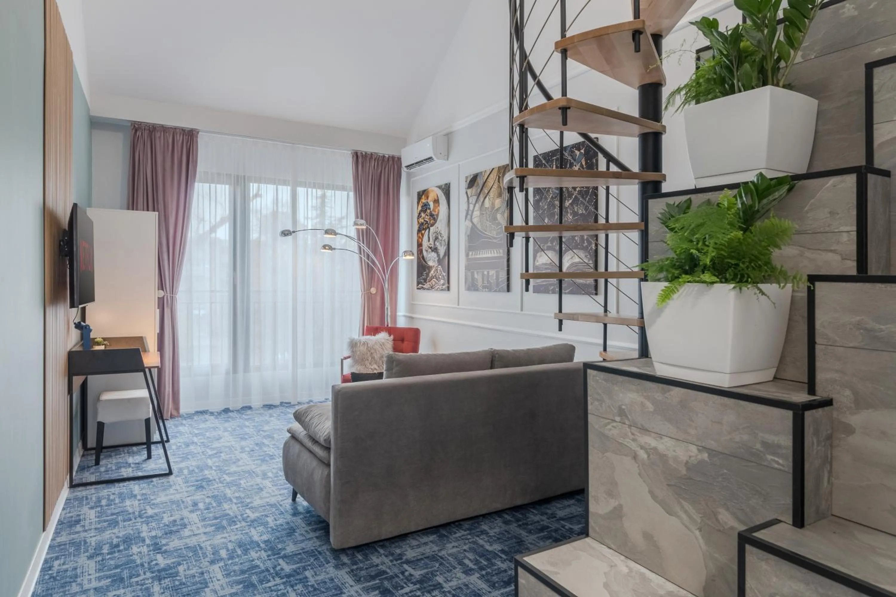 Living room in Aparthotel Aria Boutique