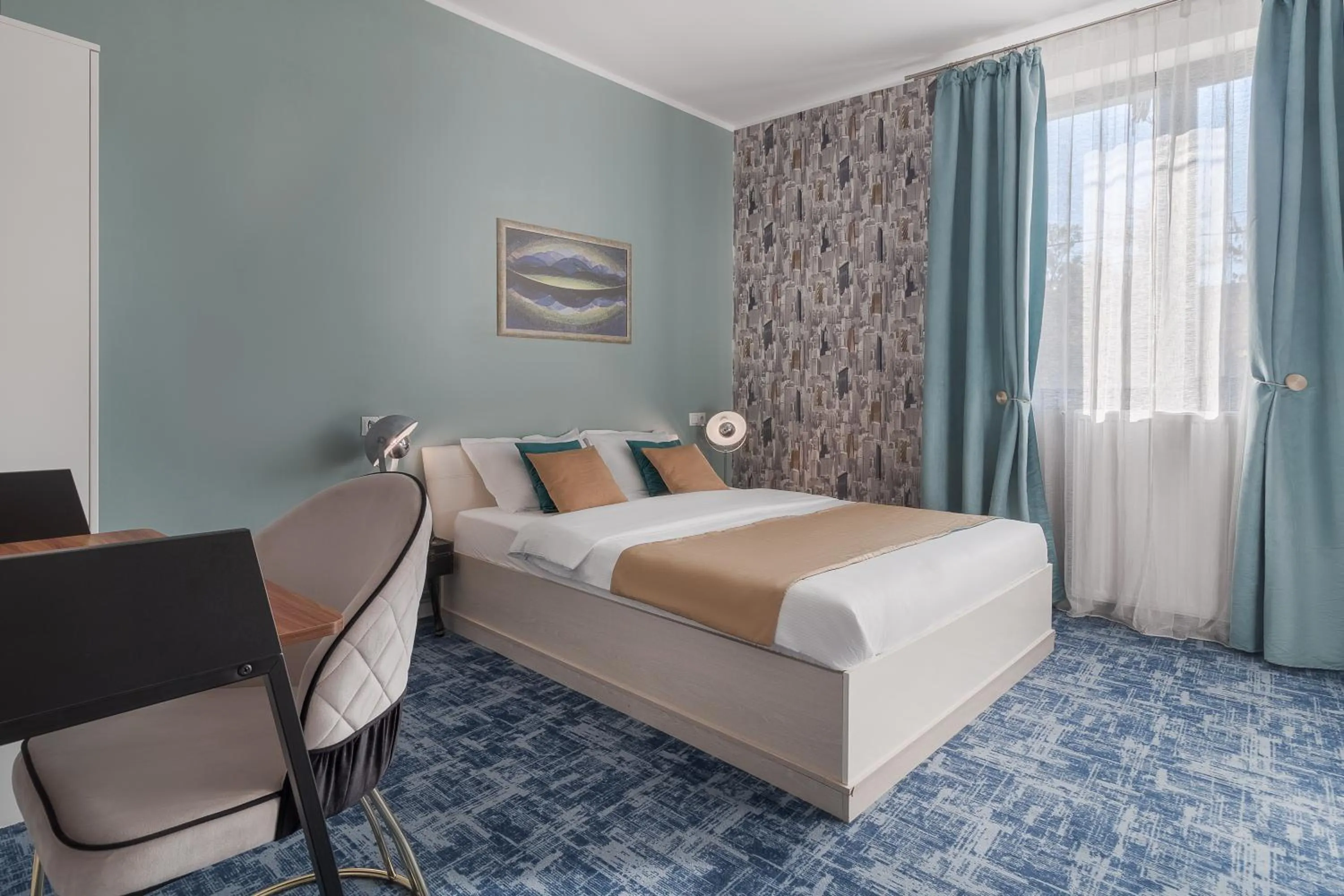 Bed in Aparthotel Aria Boutique