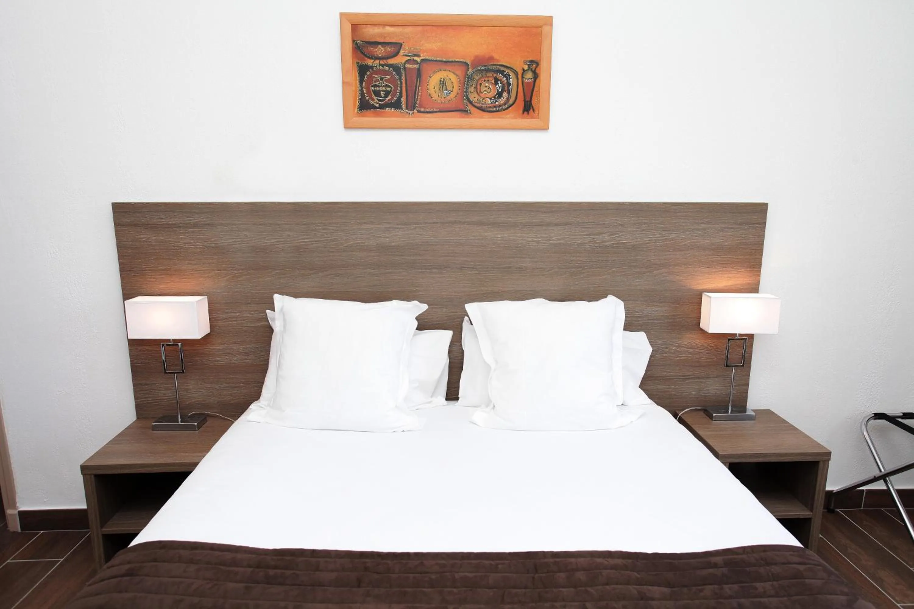 Photo of the whole room, Bed in Hôtel Des Nacres