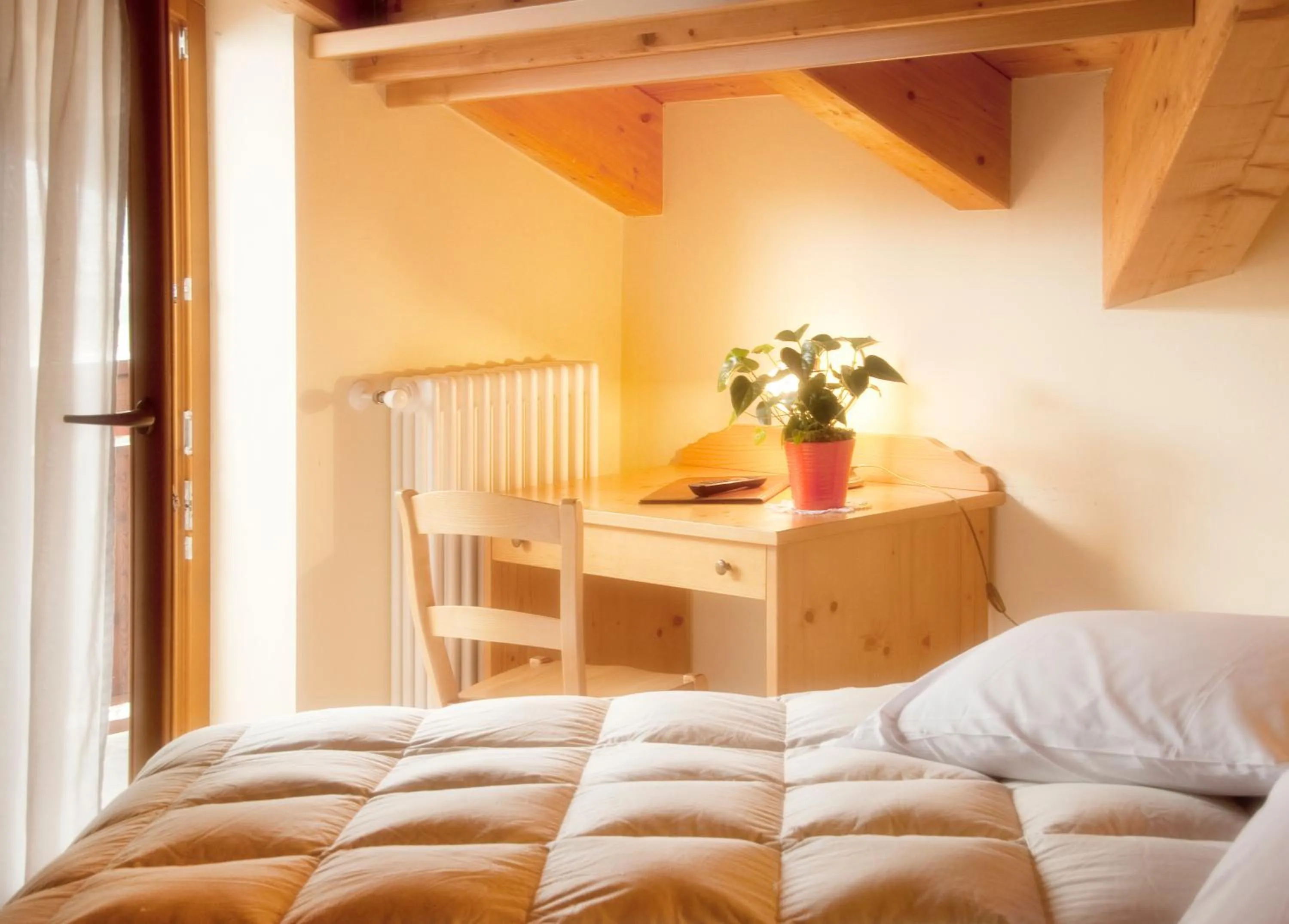 Bedroom, Bed in Hotel Michela