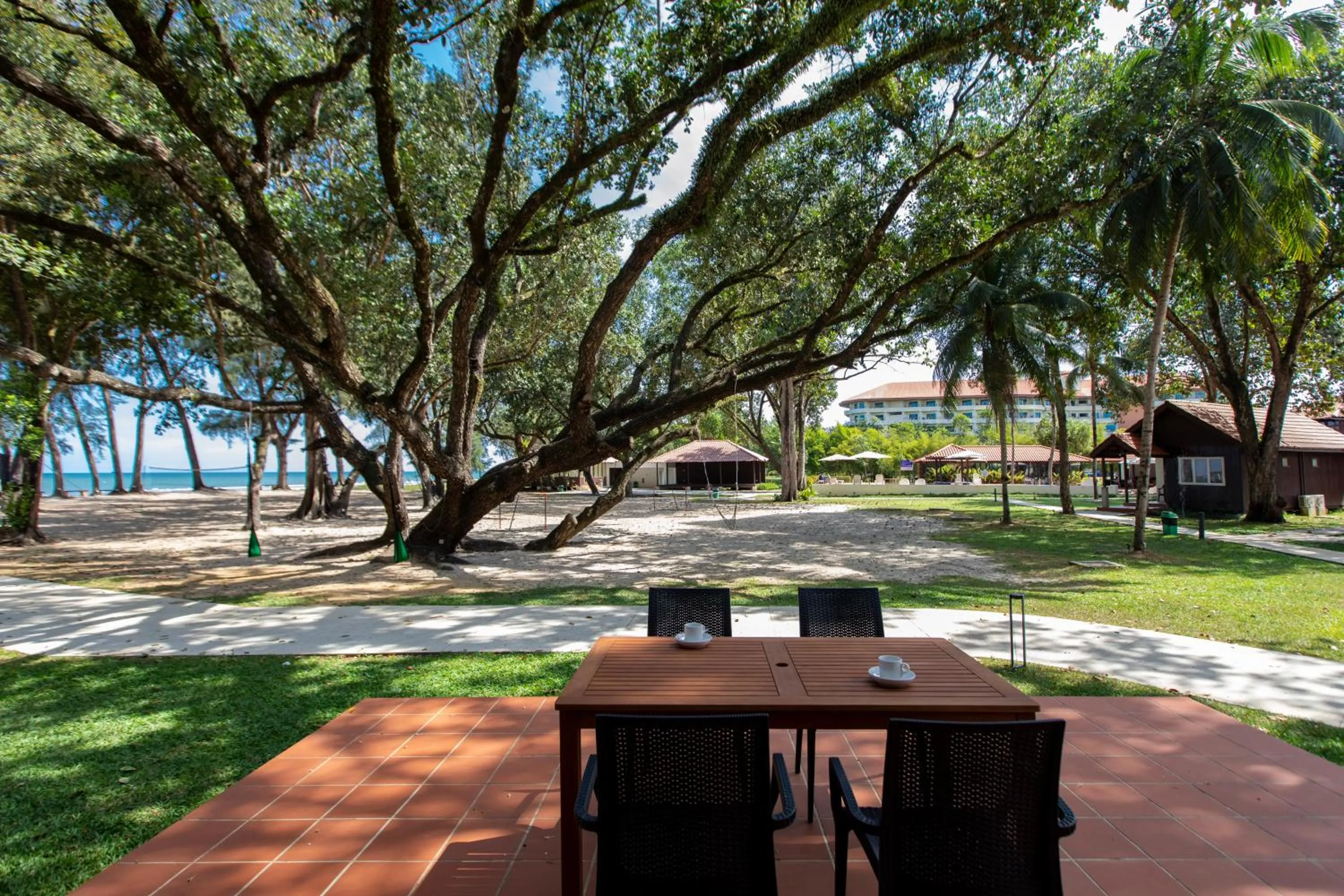 Garden in Adena Beach Resort