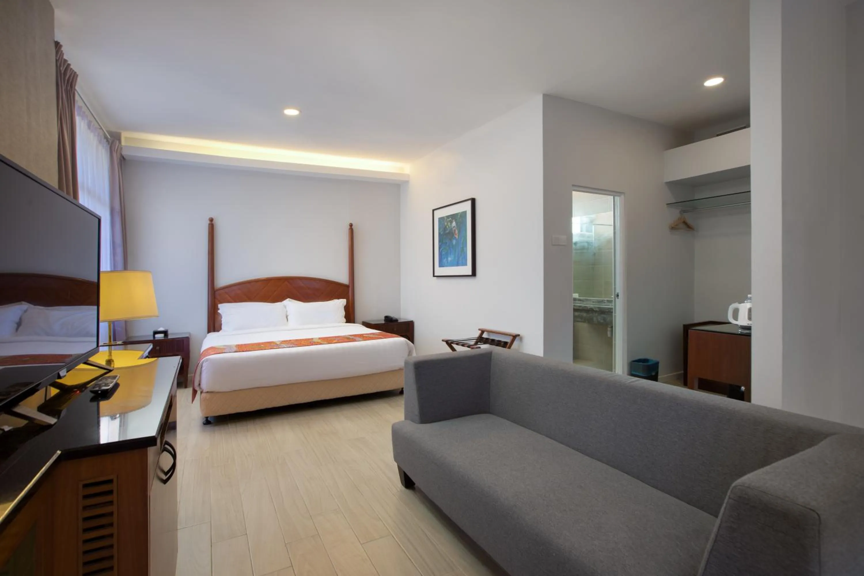 Bed in Adena Beach Resort