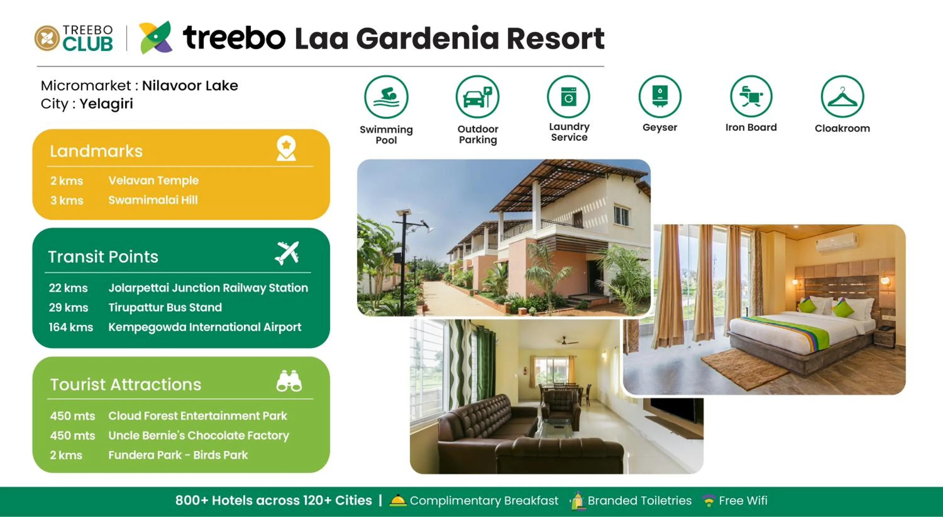 Treebo Laa Gardenia Resort, Nilavoor Lake