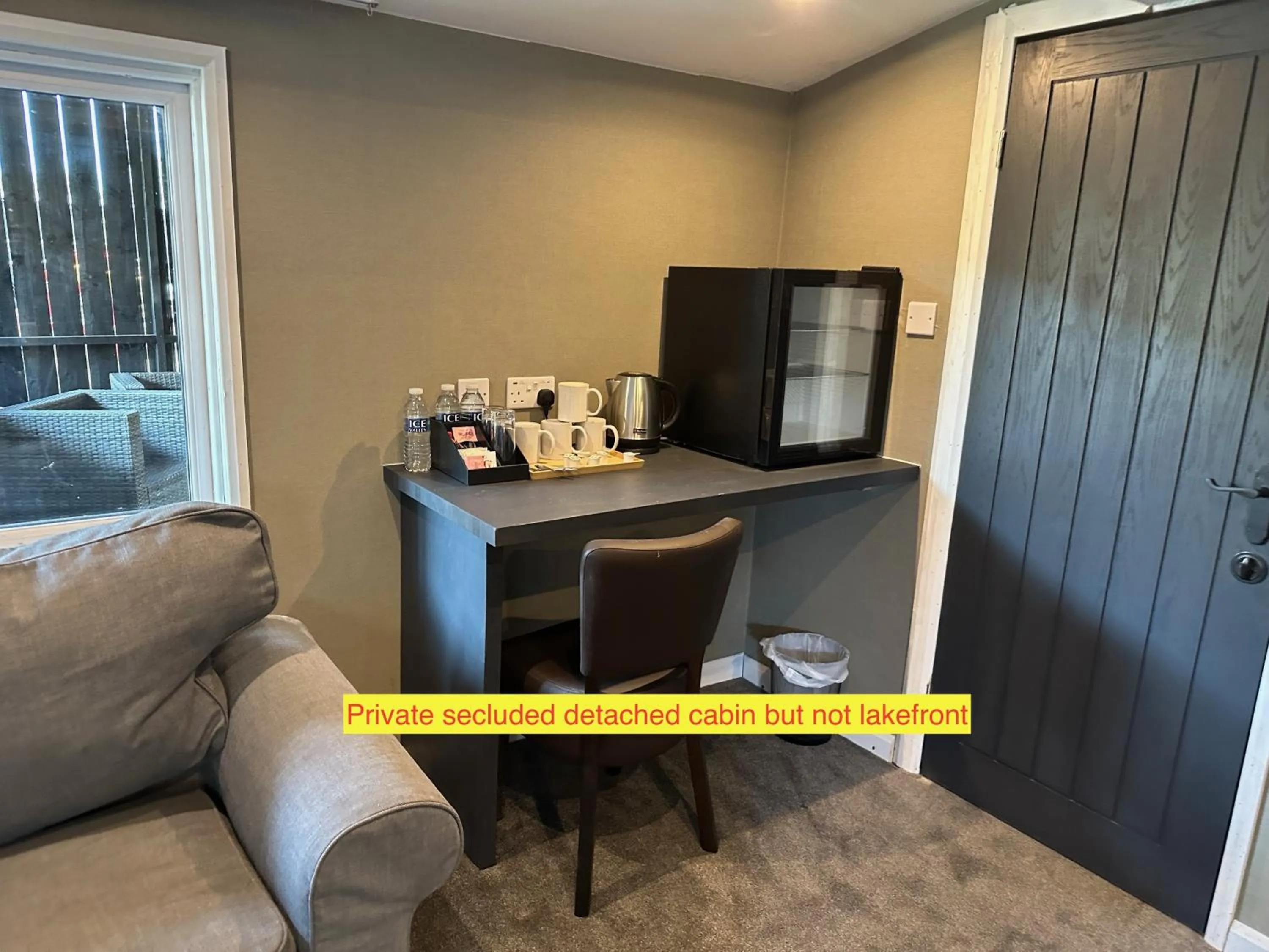 Living room in TheWaterfrontLodges