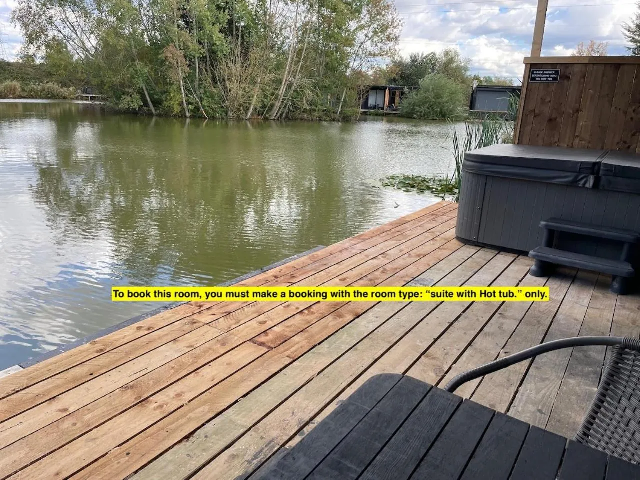 Patio in TheWaterfrontLodges