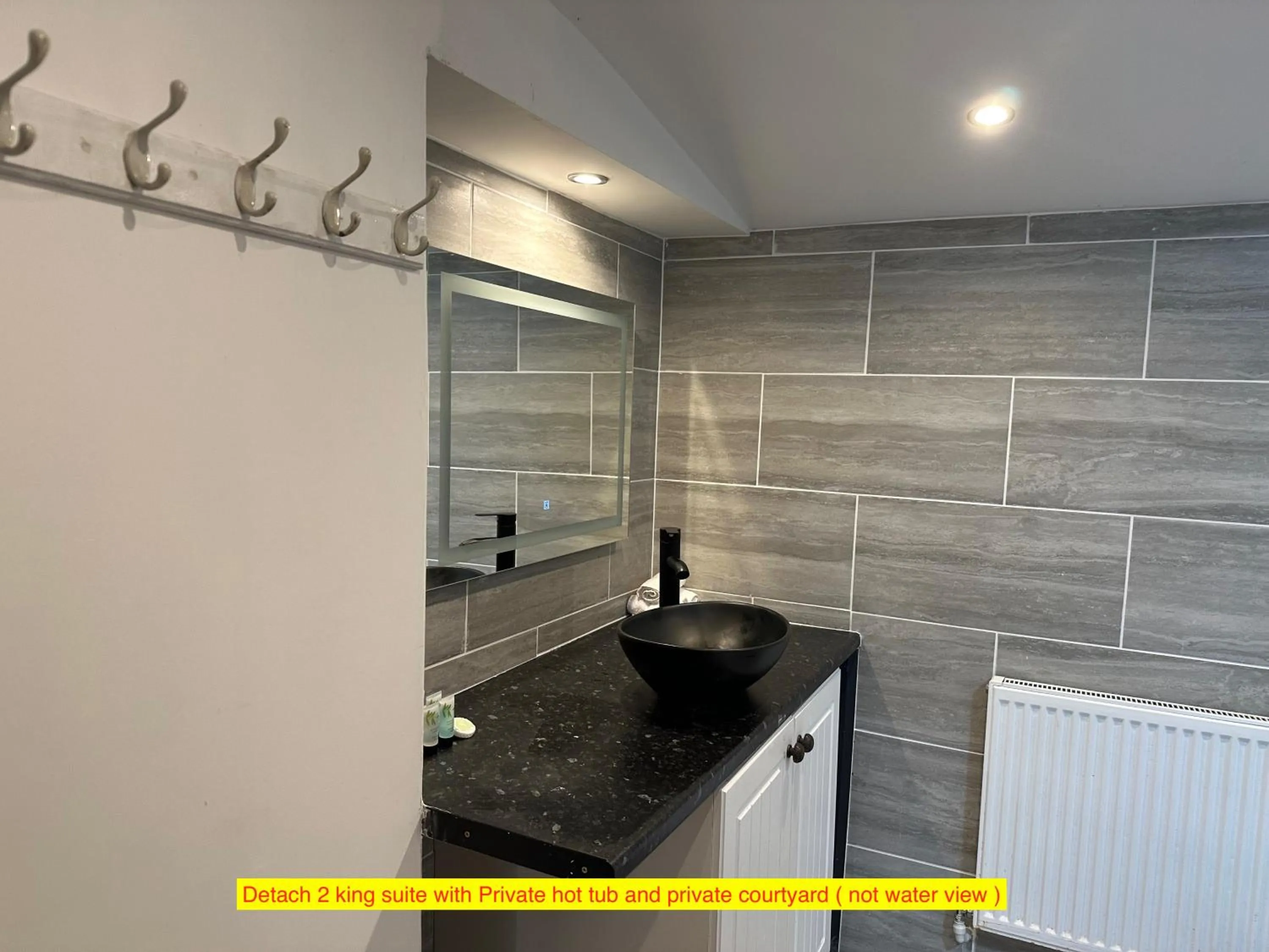 Bathroom in TheWaterfrontLodges