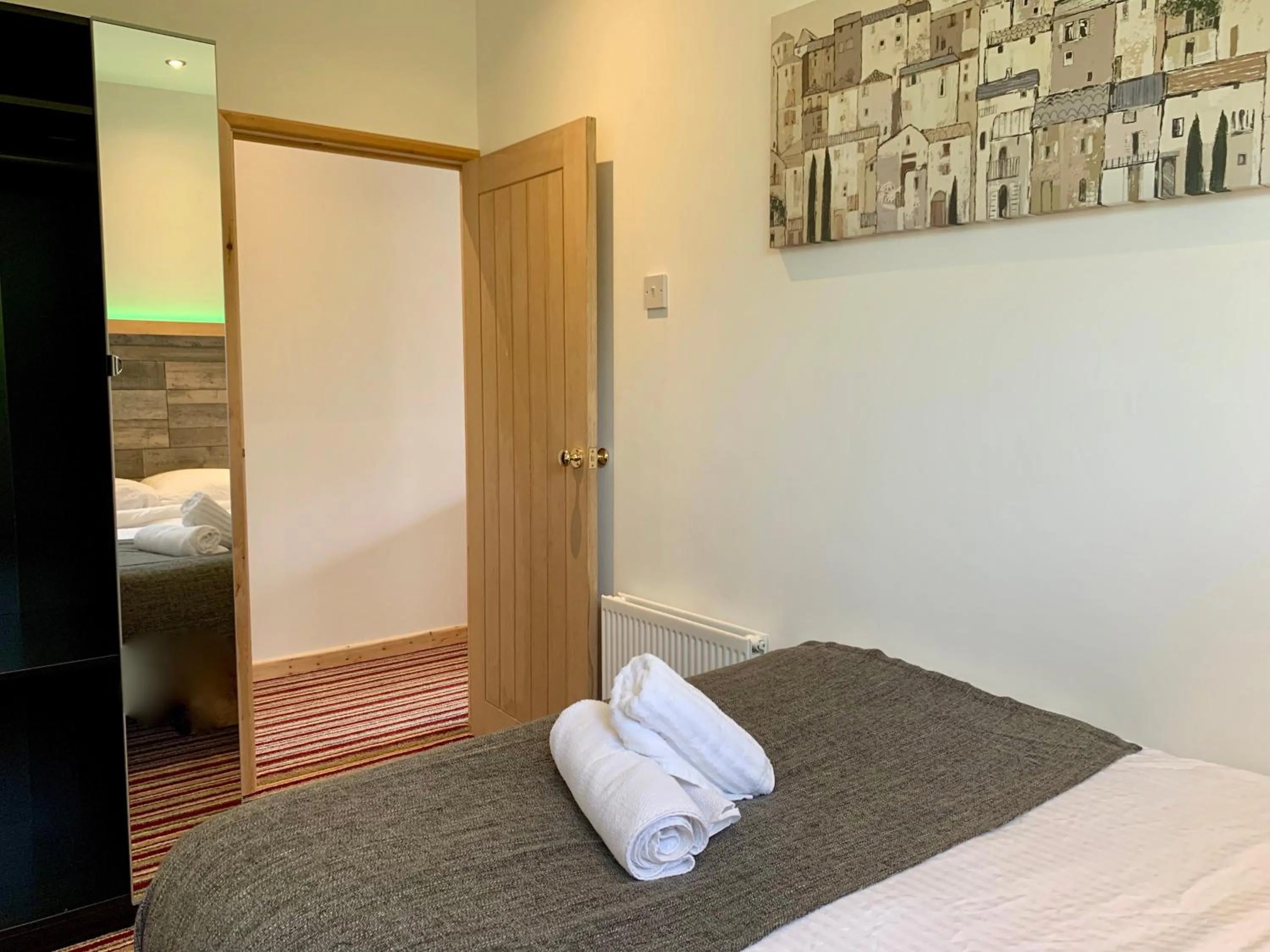 Bed in TheWaterfrontLodges