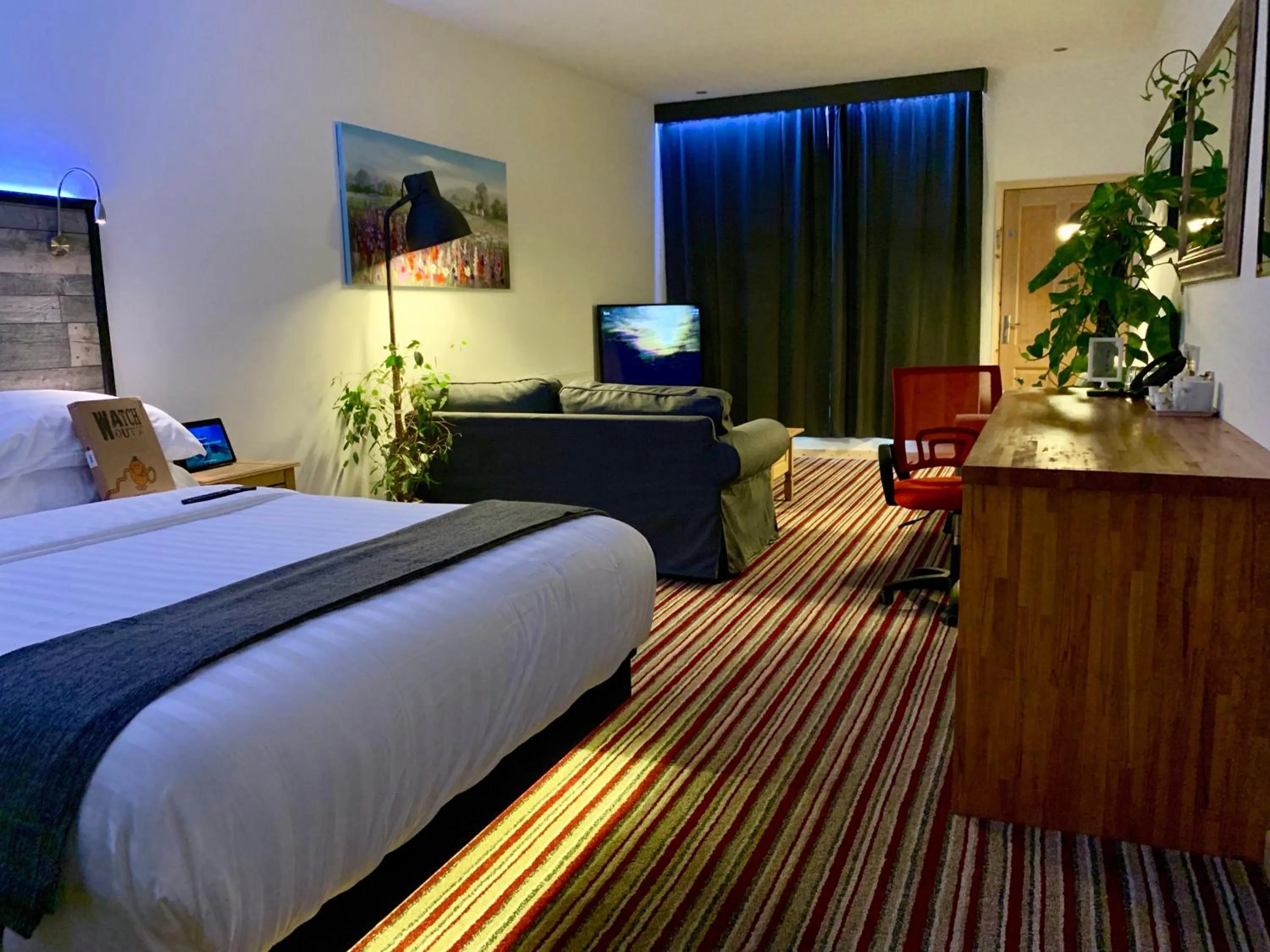 TV and multimedia, Bed in TheWaterfrontLodges