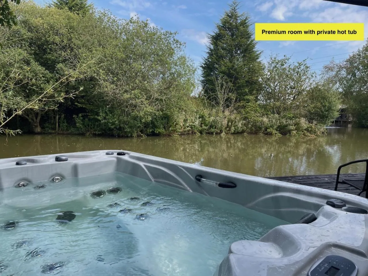 Patio in TheWaterfrontLodges
