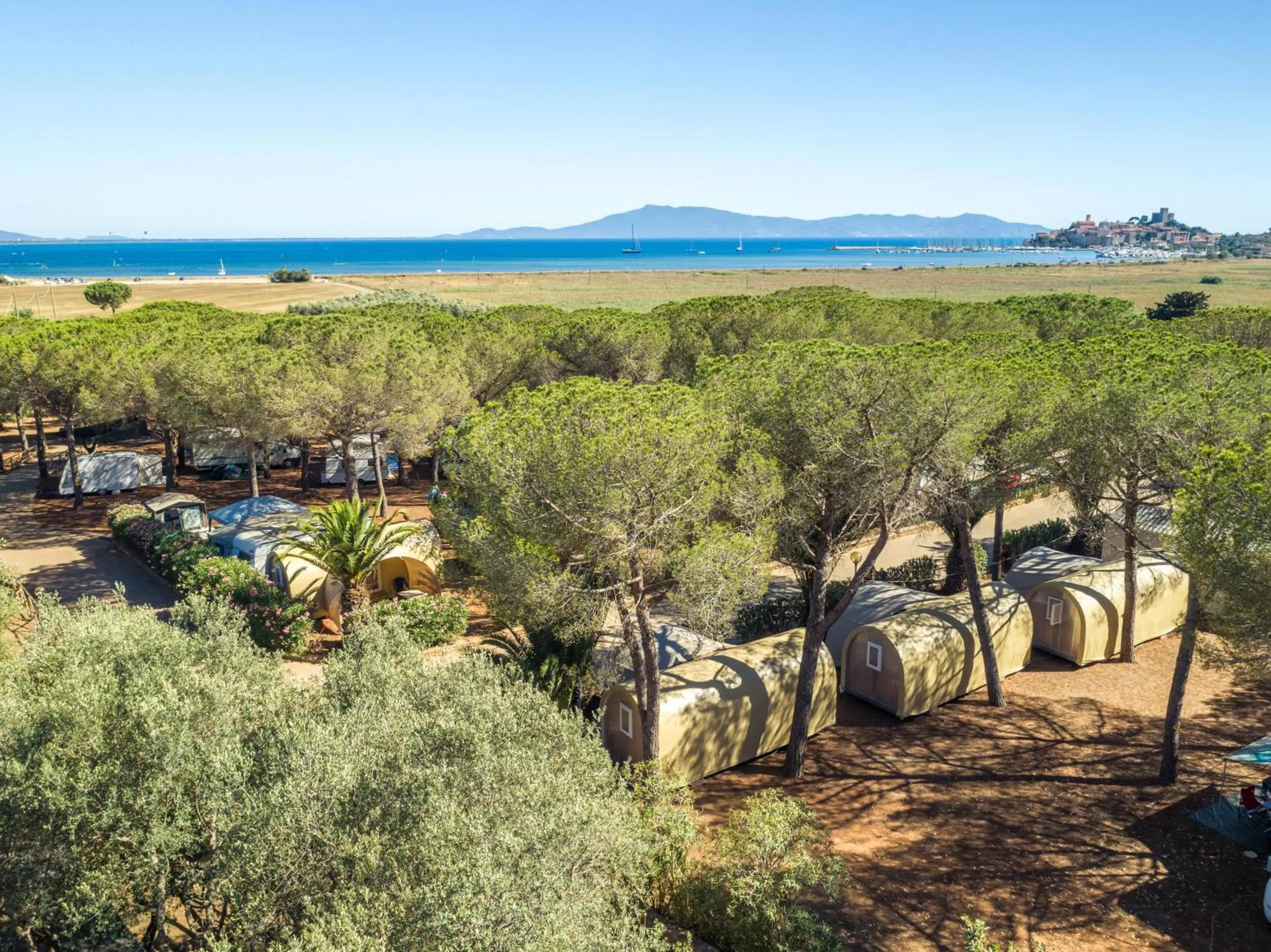 Natural landscape in Gitavillage Talamone