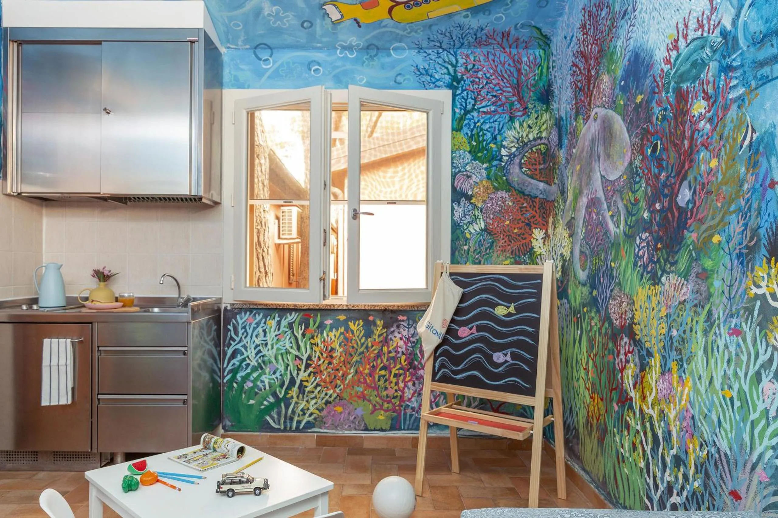 Kitchen or kitchenette in Gitavillage Il Gabbiano