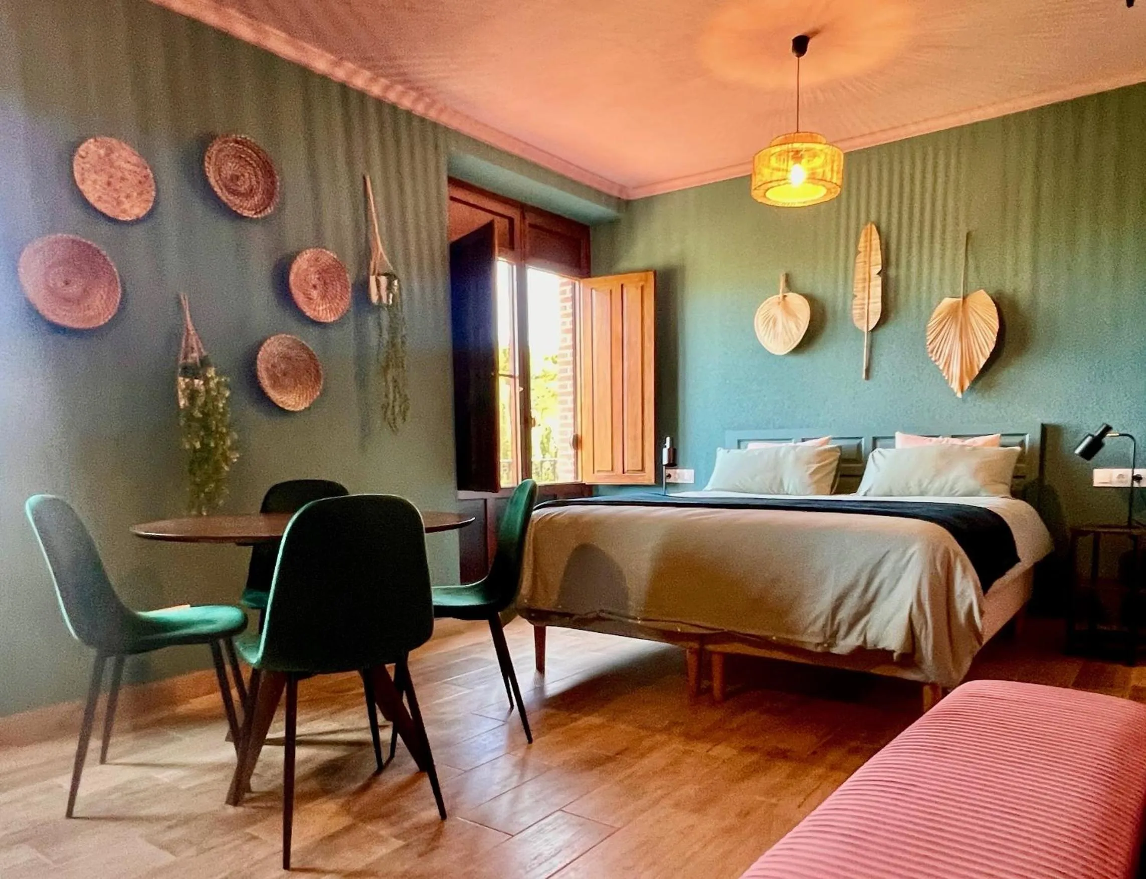 Bed in Casa de Los Lirios