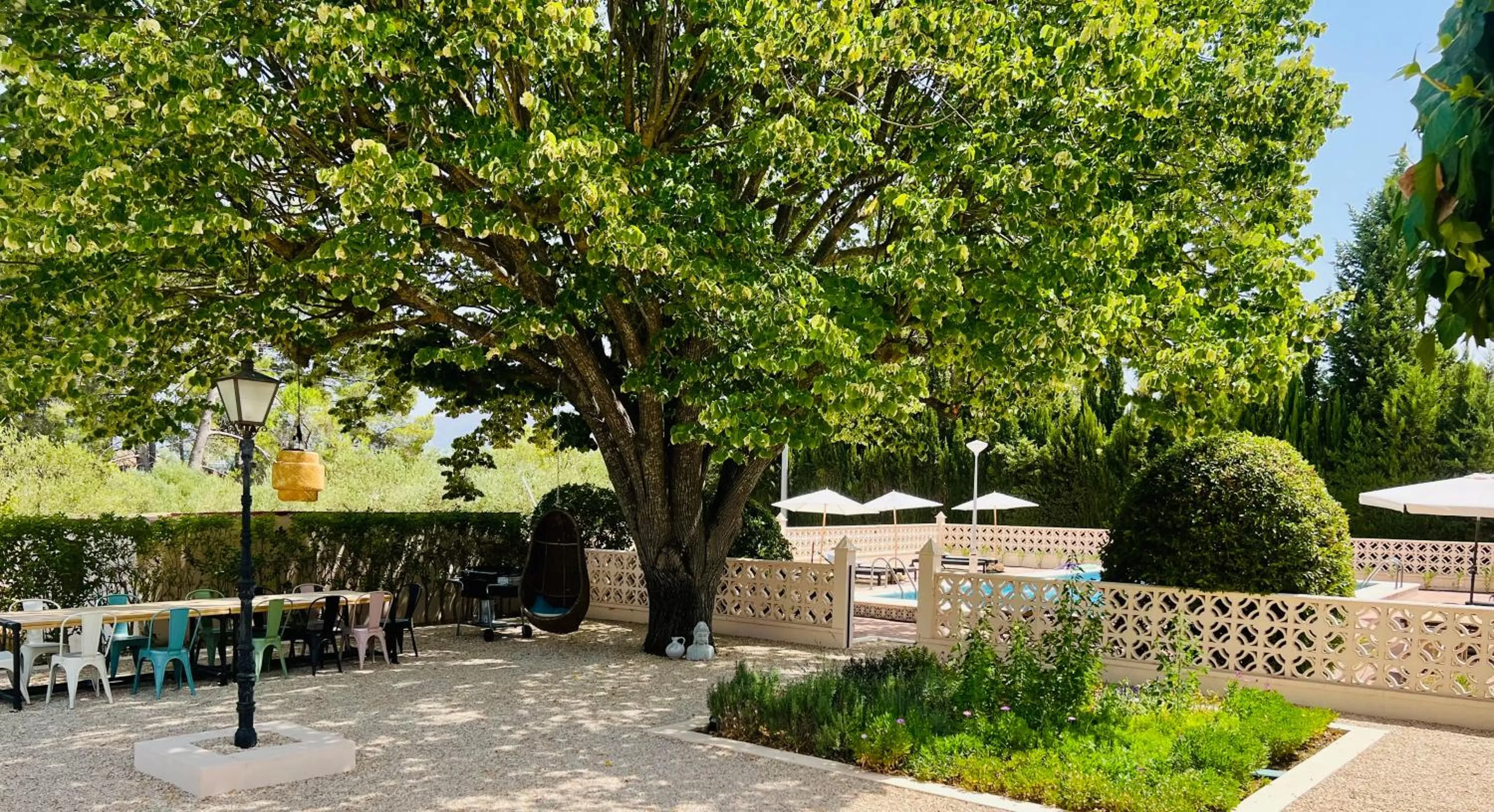 Garden in Casa de Los Lirios