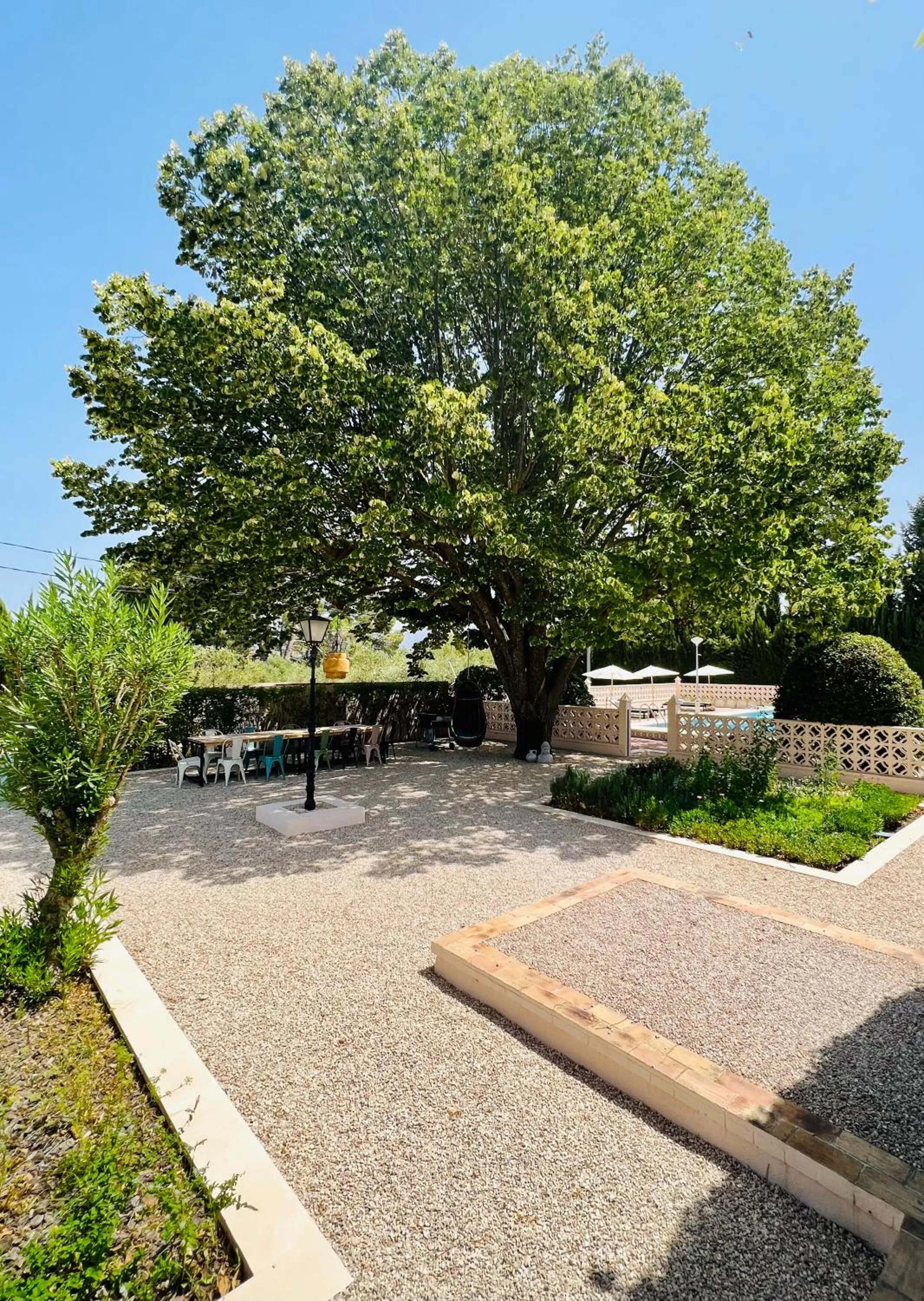Garden in Casa de Los Lirios