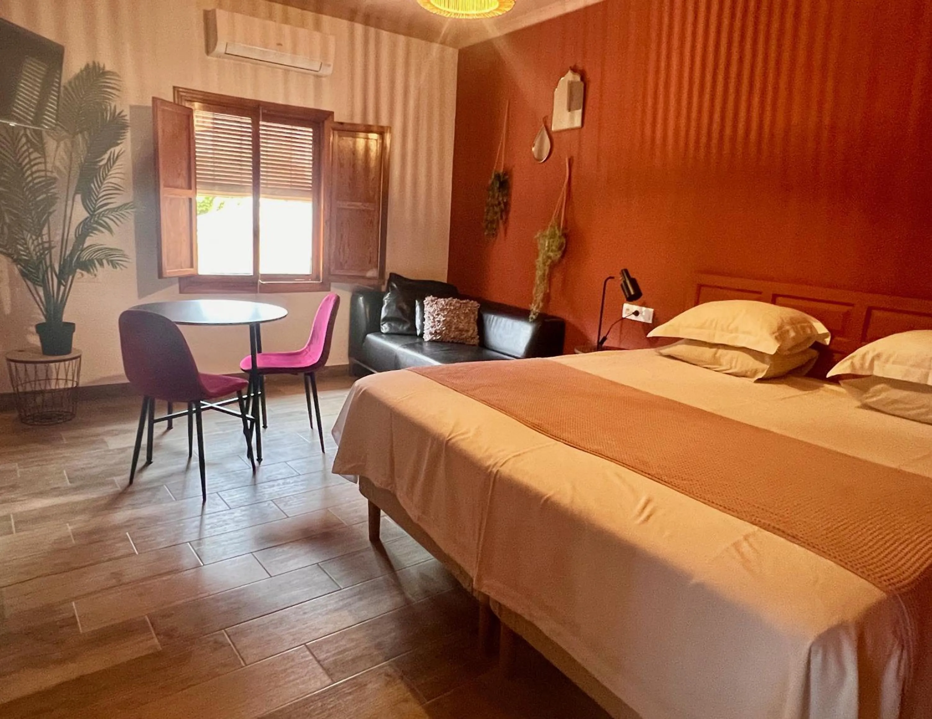 Bed in Casa de Los Lirios