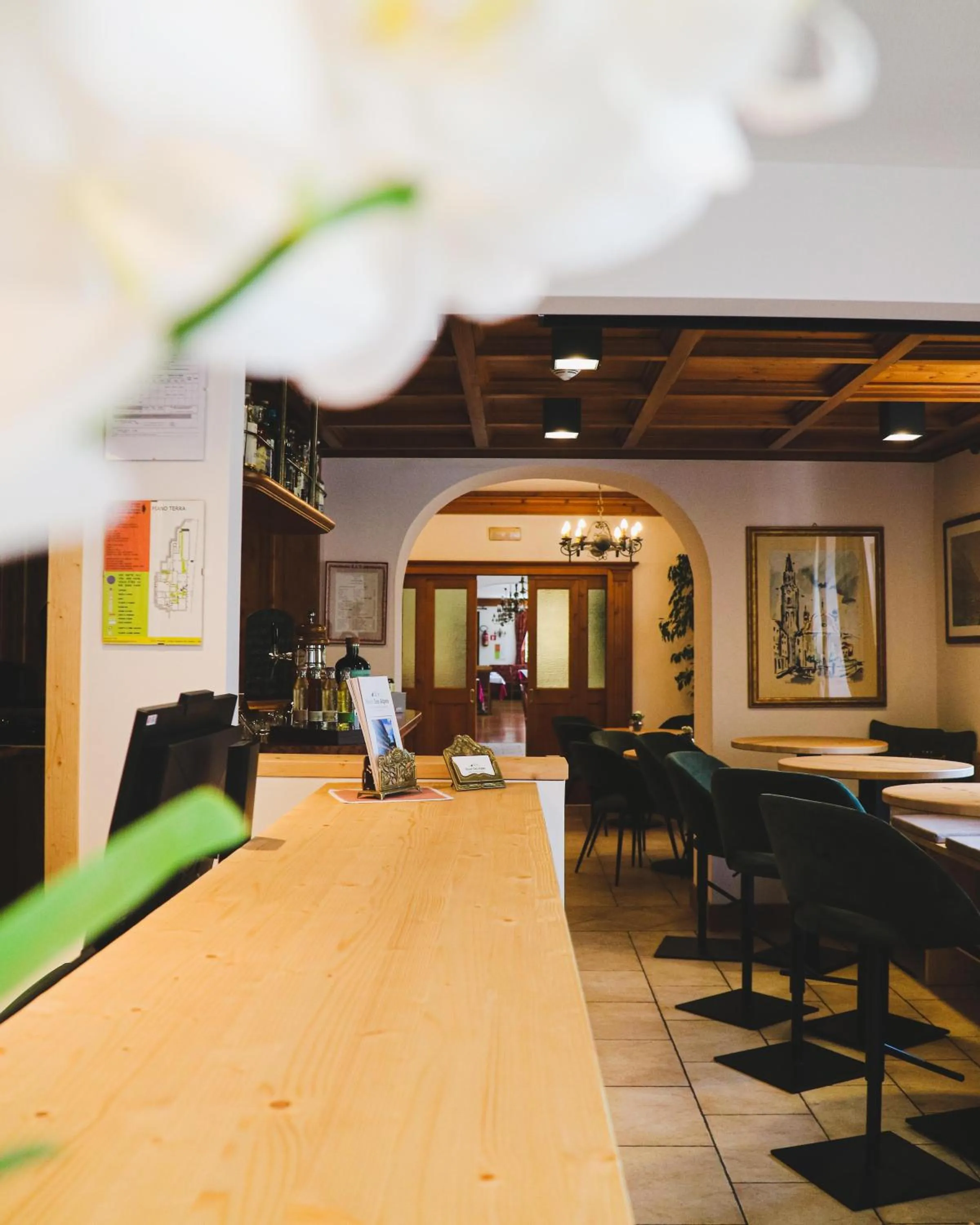 Lounge or bar in Hotel Des Alpes