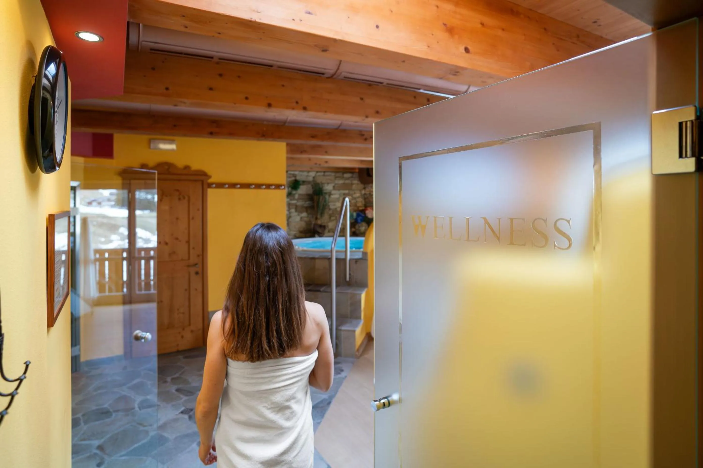 Spa and wellness centre/facilities in Hotel Des Alpes