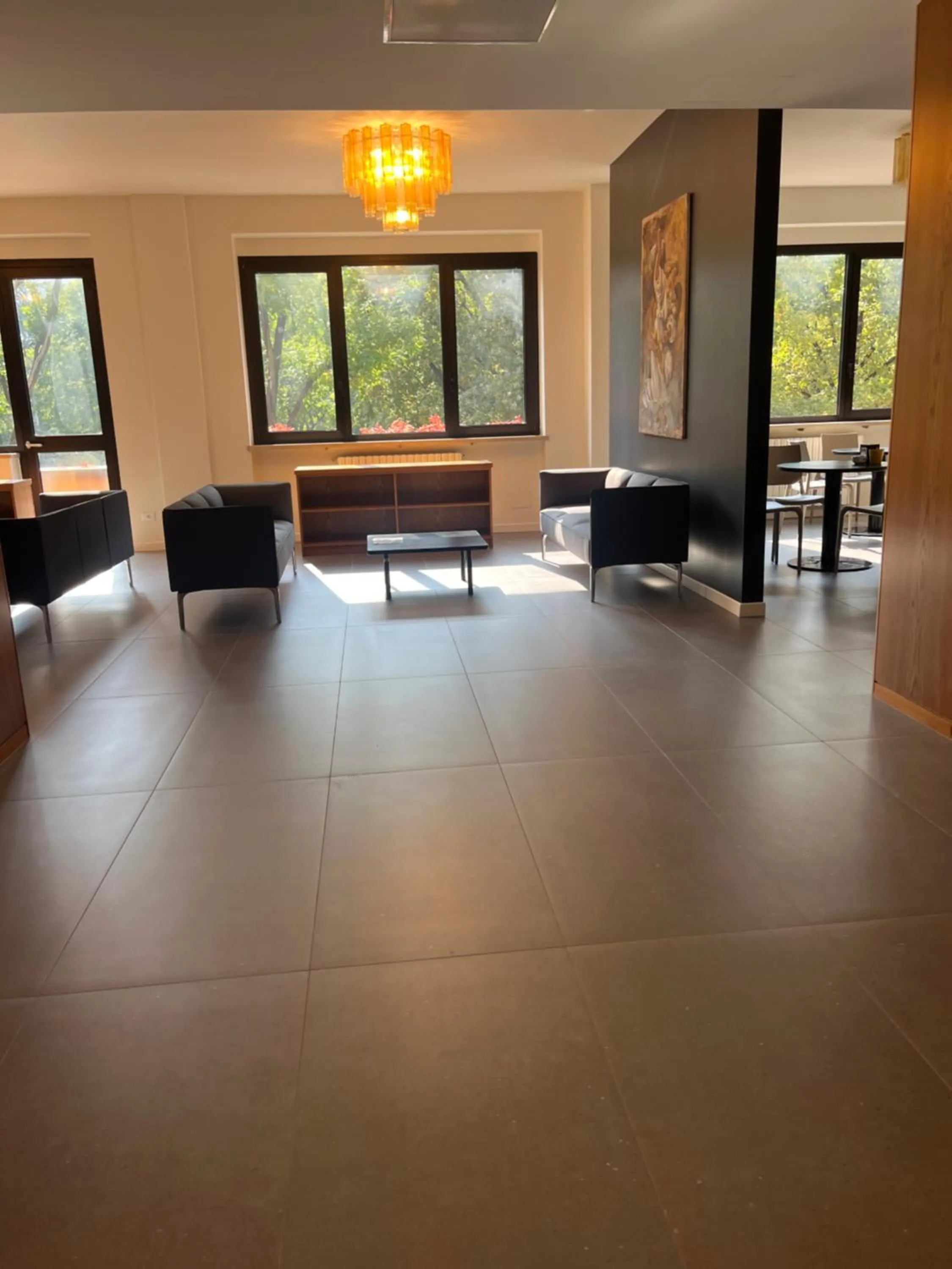 Living room in Albergo Casa dell'Ospite