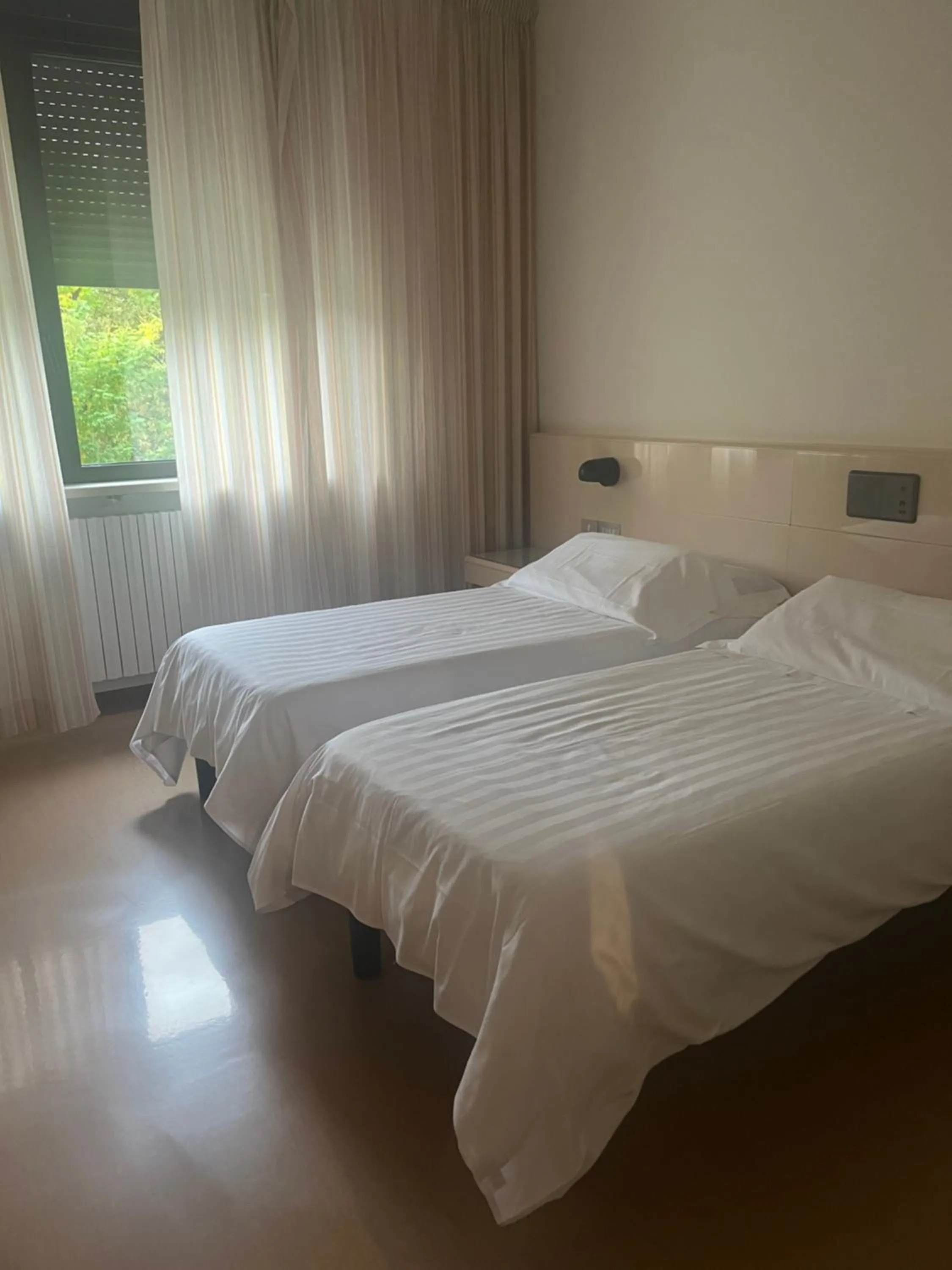 Bedroom, Bed in Albergo Casa dell'Ospite