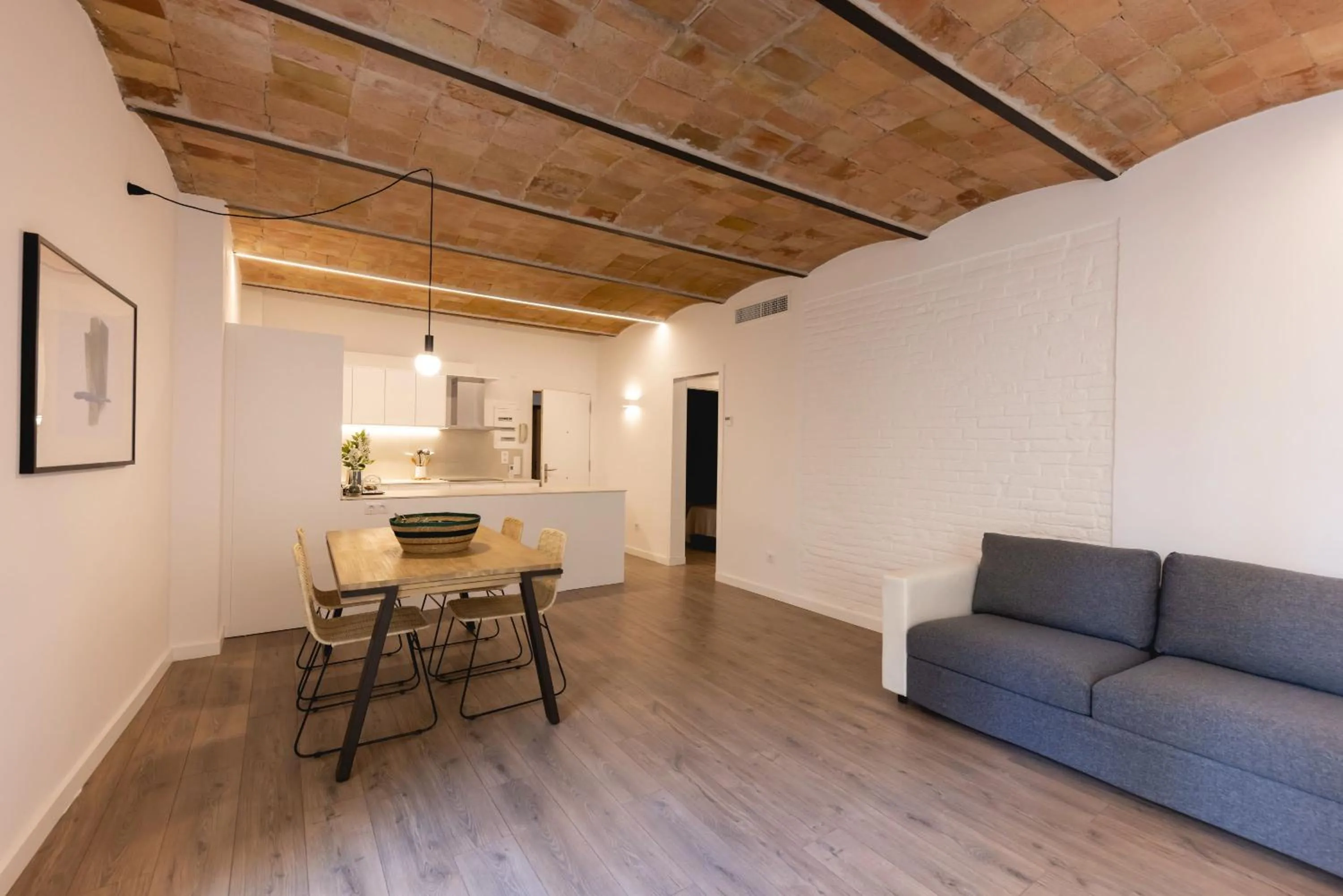 Living room in Bravissimo Cort Reial Entresol B