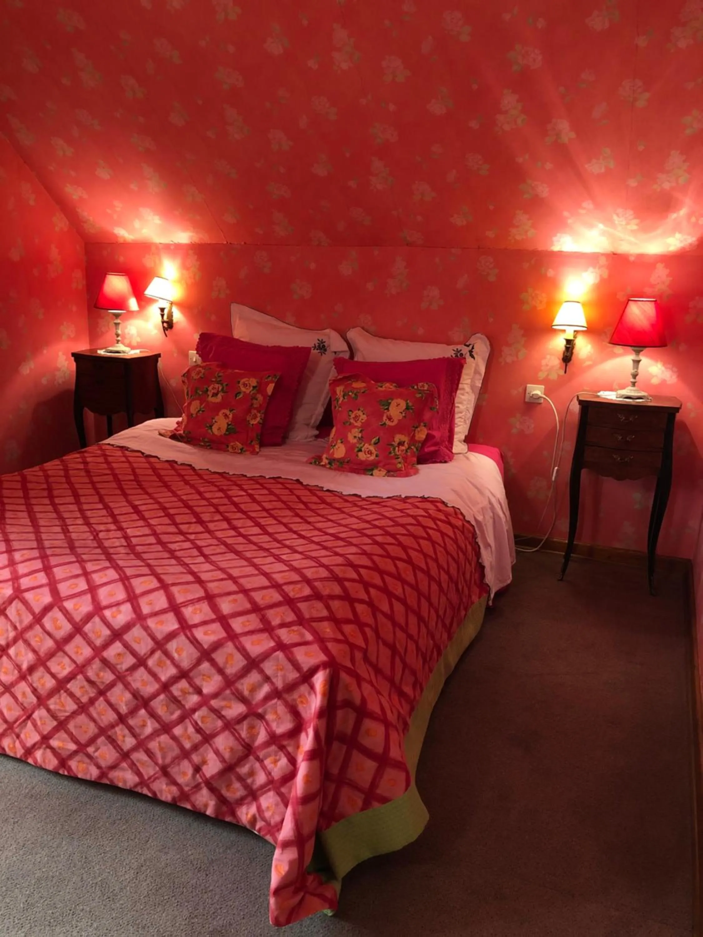 Bed in La Maison de juliette