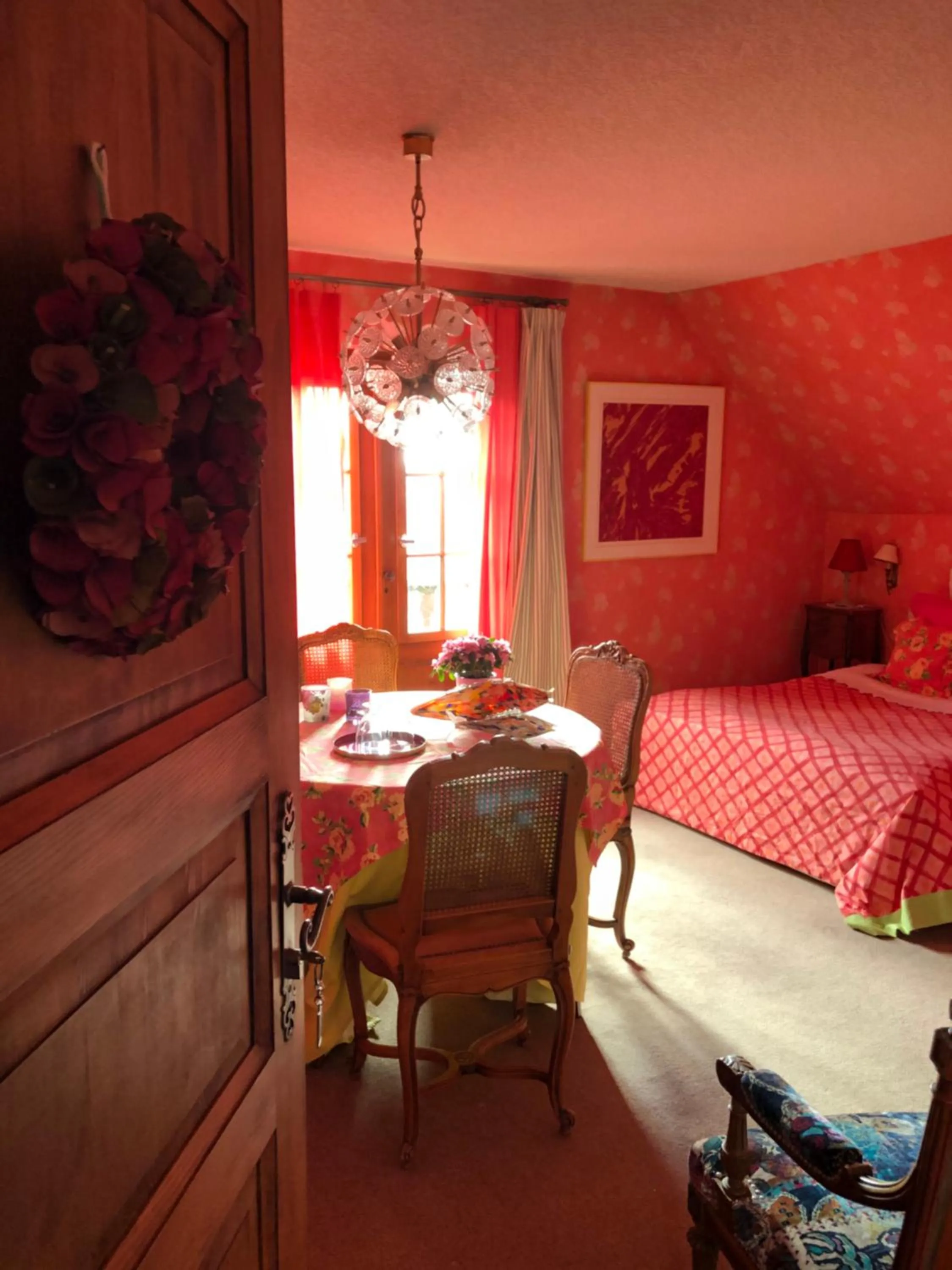 Bed in La Maison de juliette