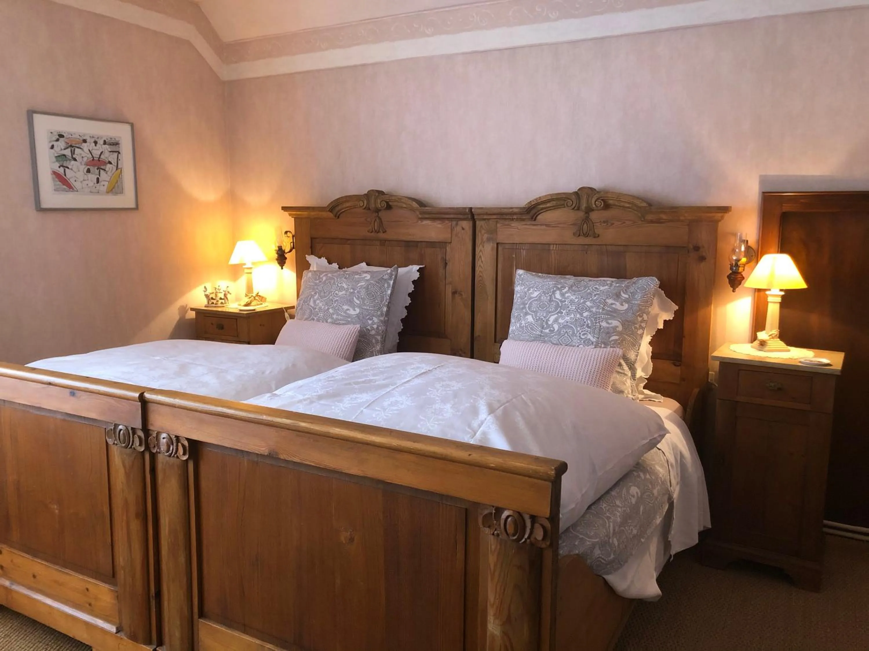 Bed in La Maison de juliette