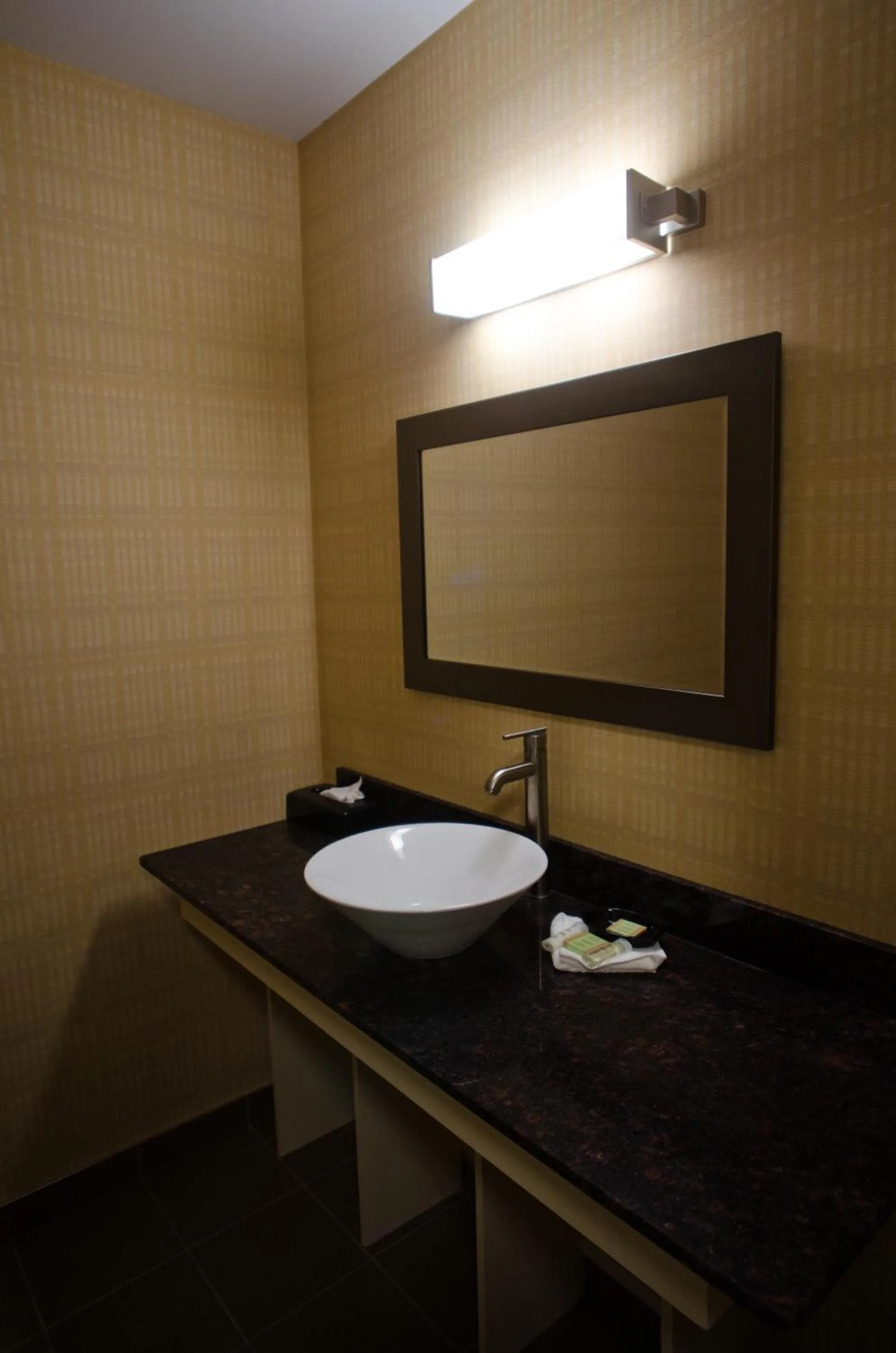 Bathroom in Aashram Hotel by Niagara River