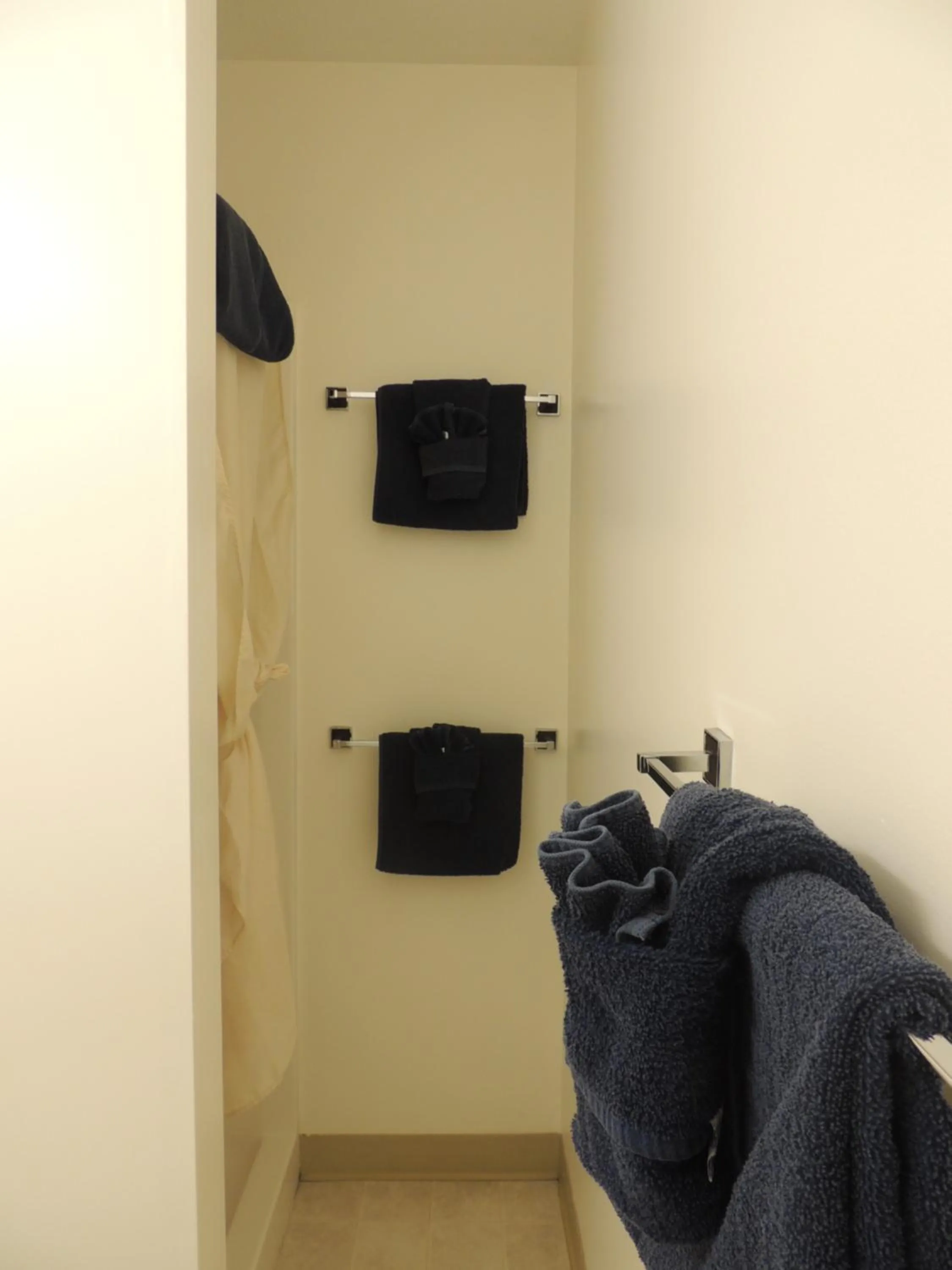 Shower in 100 Mile Motel & RV Park